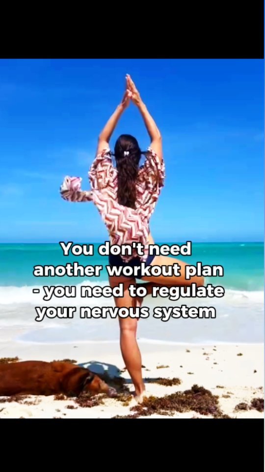 You don’t need another workout plan. You need to regulate your nervous system.
And if you don’t know what that means—you’re not alone. π
Your nervous system is your body’s command center.
It includes your brain, spina