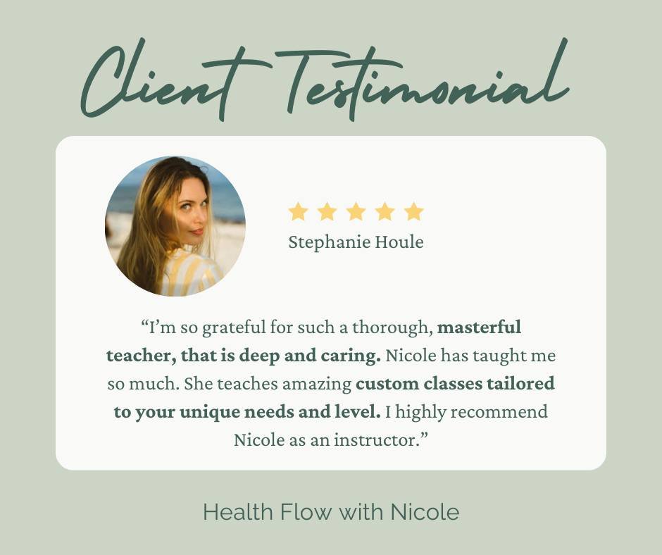It's Testimonial Tuesday!
That’s the power of aligning your plate π₯ and your practice π§‍βοΈ
Small shifts = big transformations.
You don’t have to hustle for your health. You just need the right guide. π«
β€οΈ Ready to feel this goo