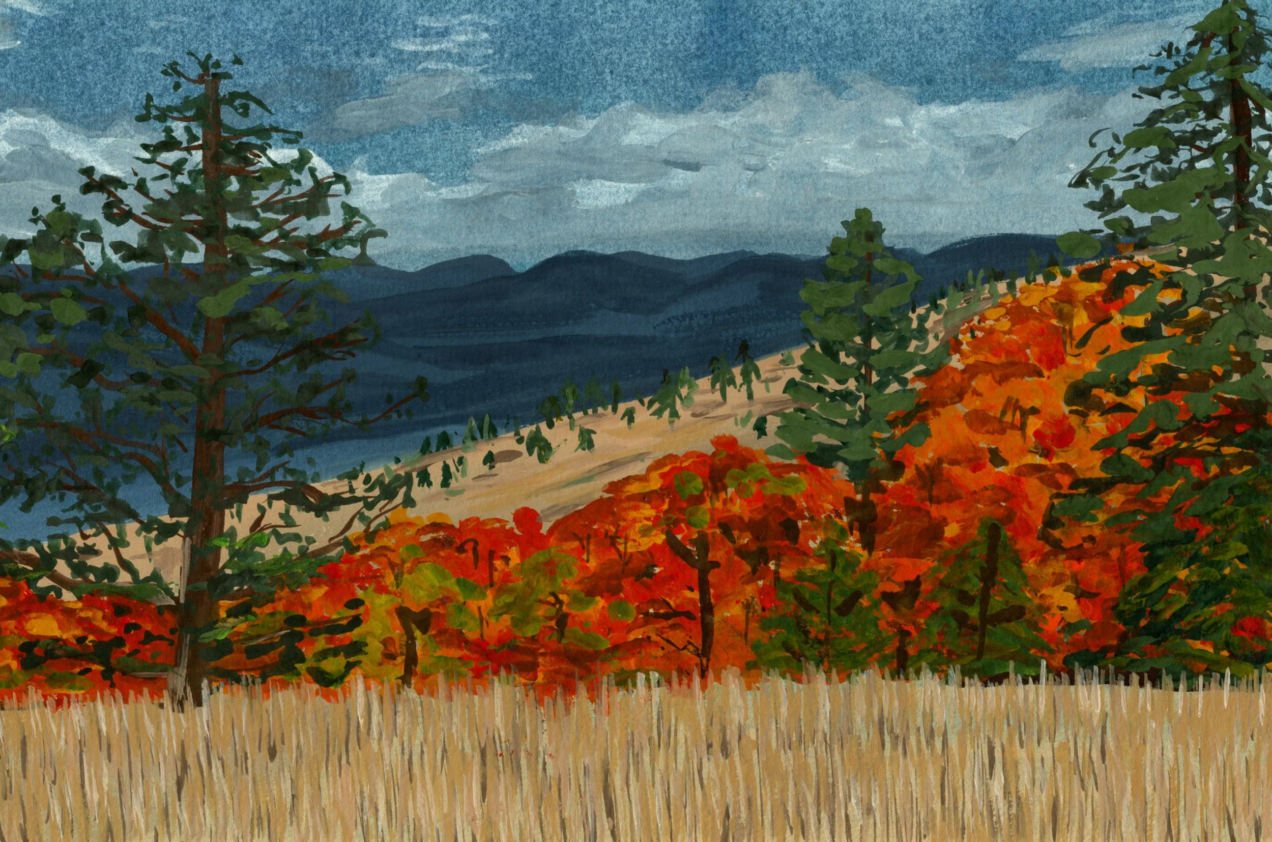 Day 30 -  Fall Foliage in The Gorge