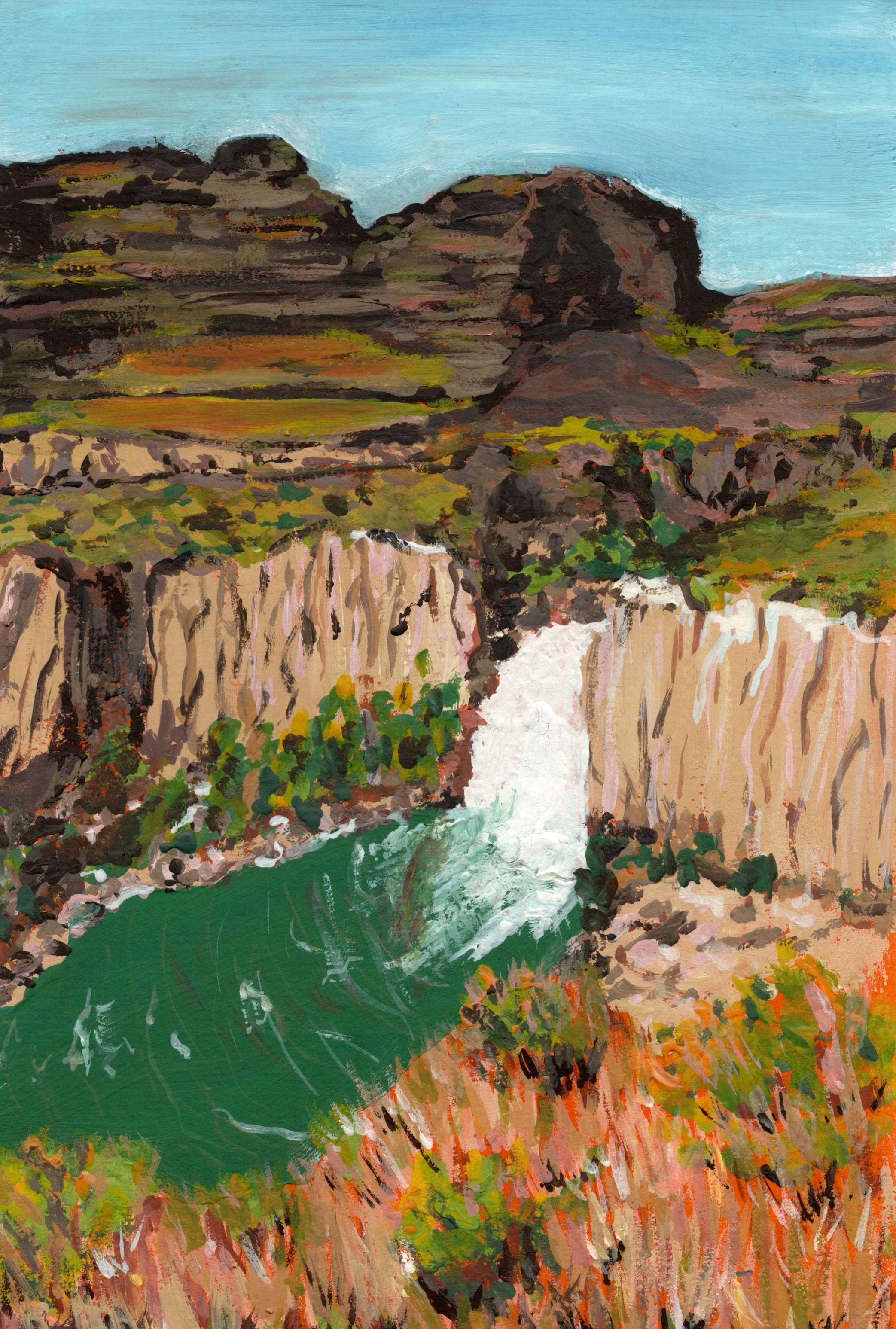 Day 2 - View of Twin Falls, ID