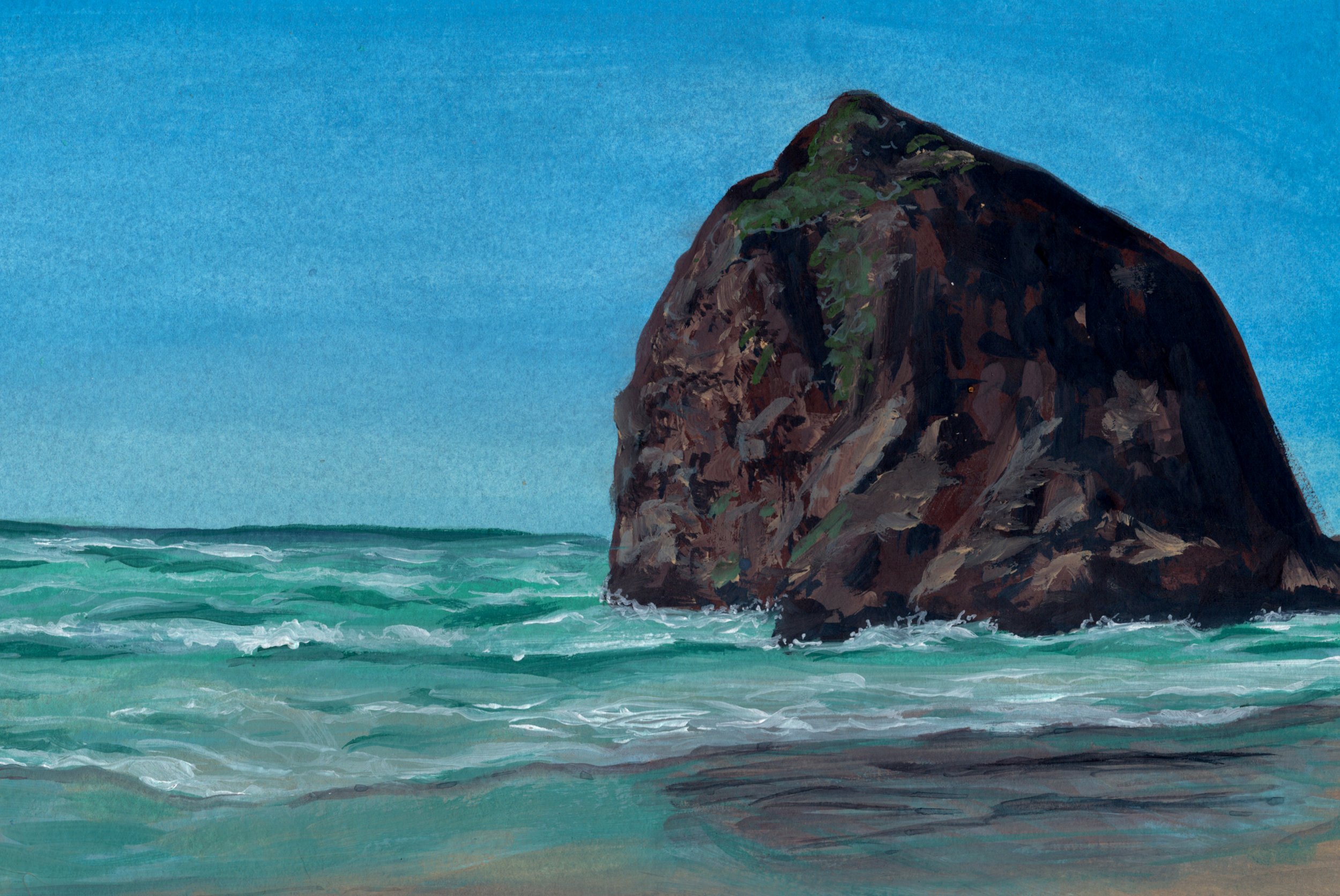 Day 25- Haystack Rock