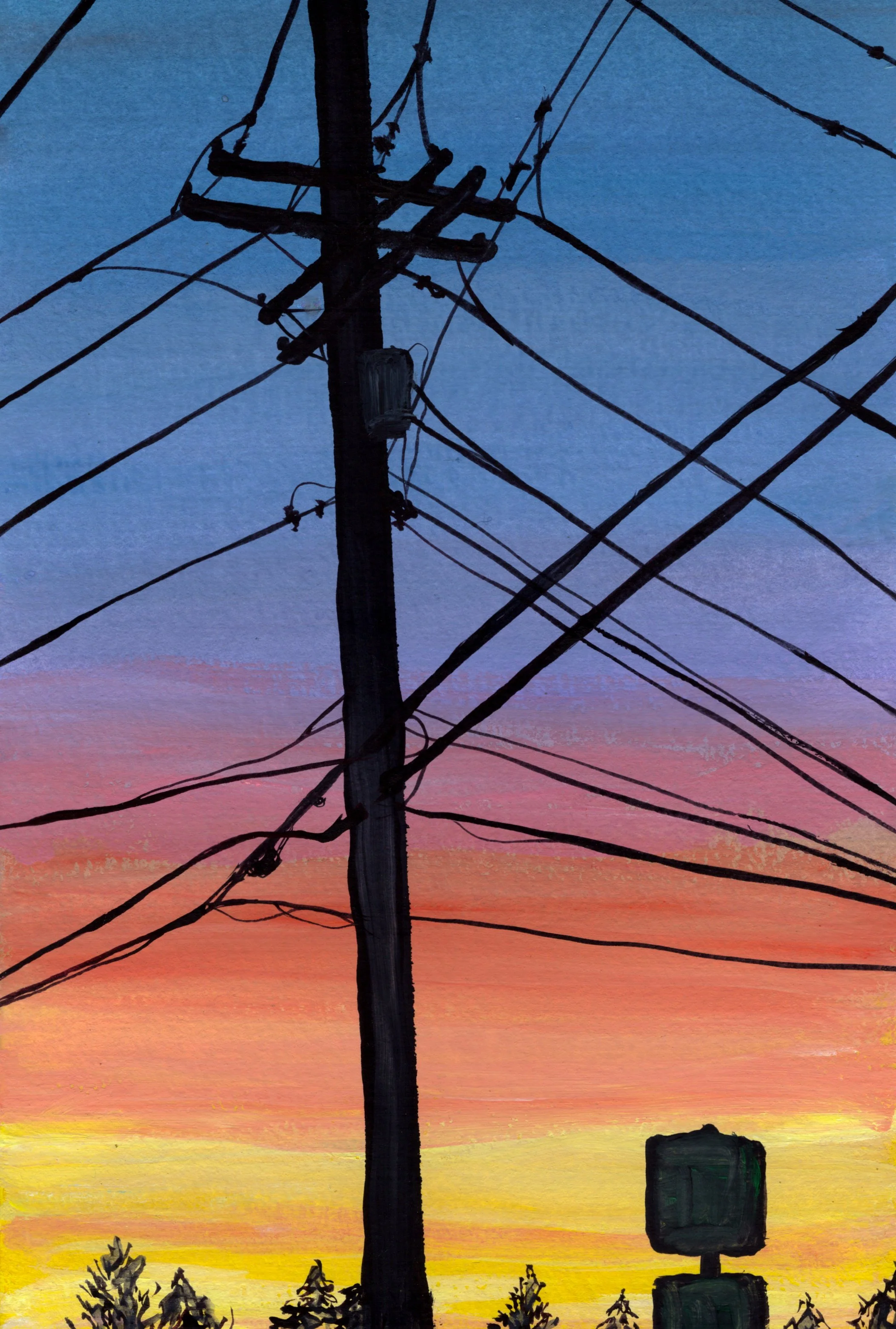 Day 3 - Electrical Sunset