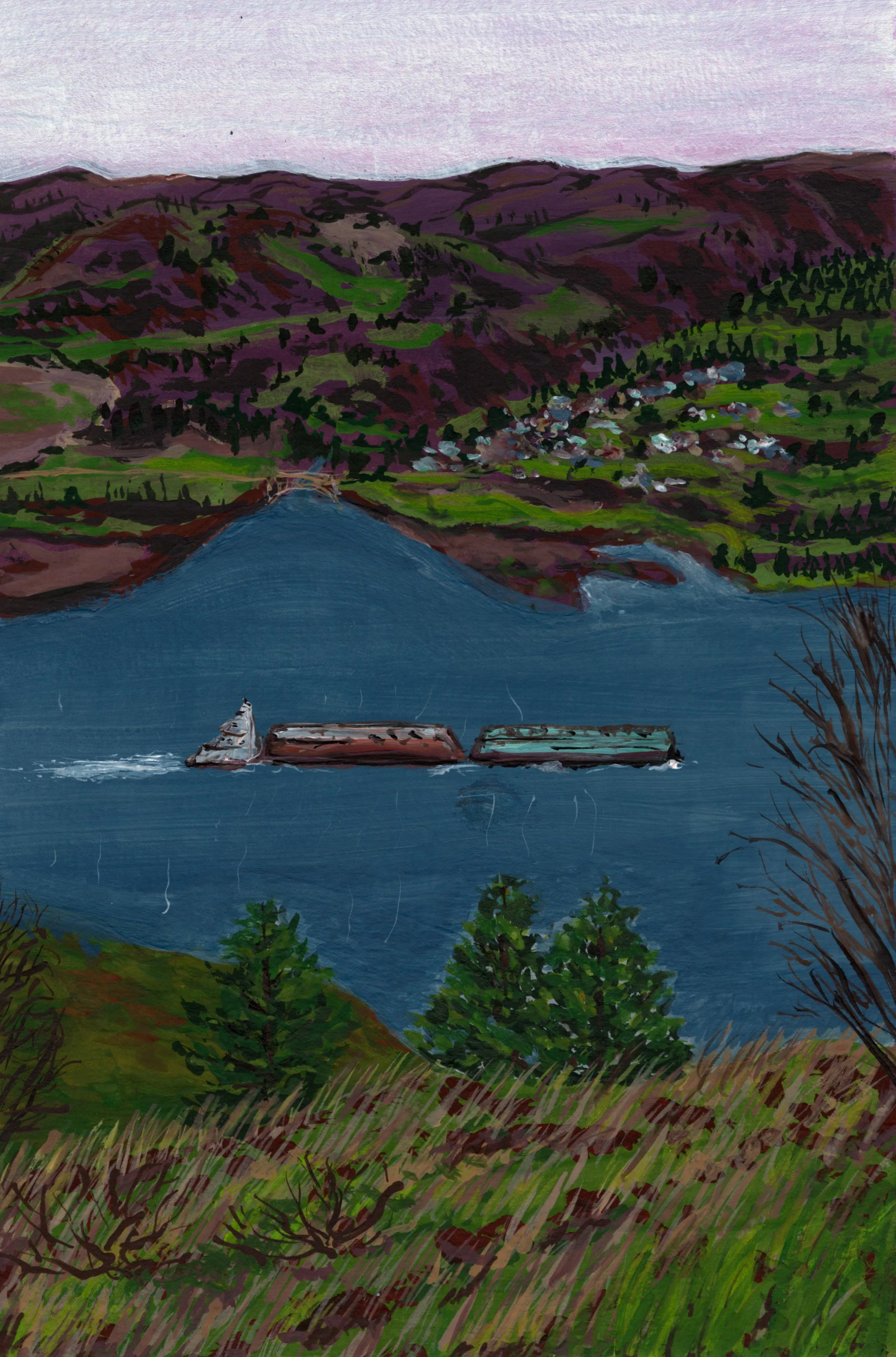 Day 10 - Columbia River Gorge Barge

*SOLD*