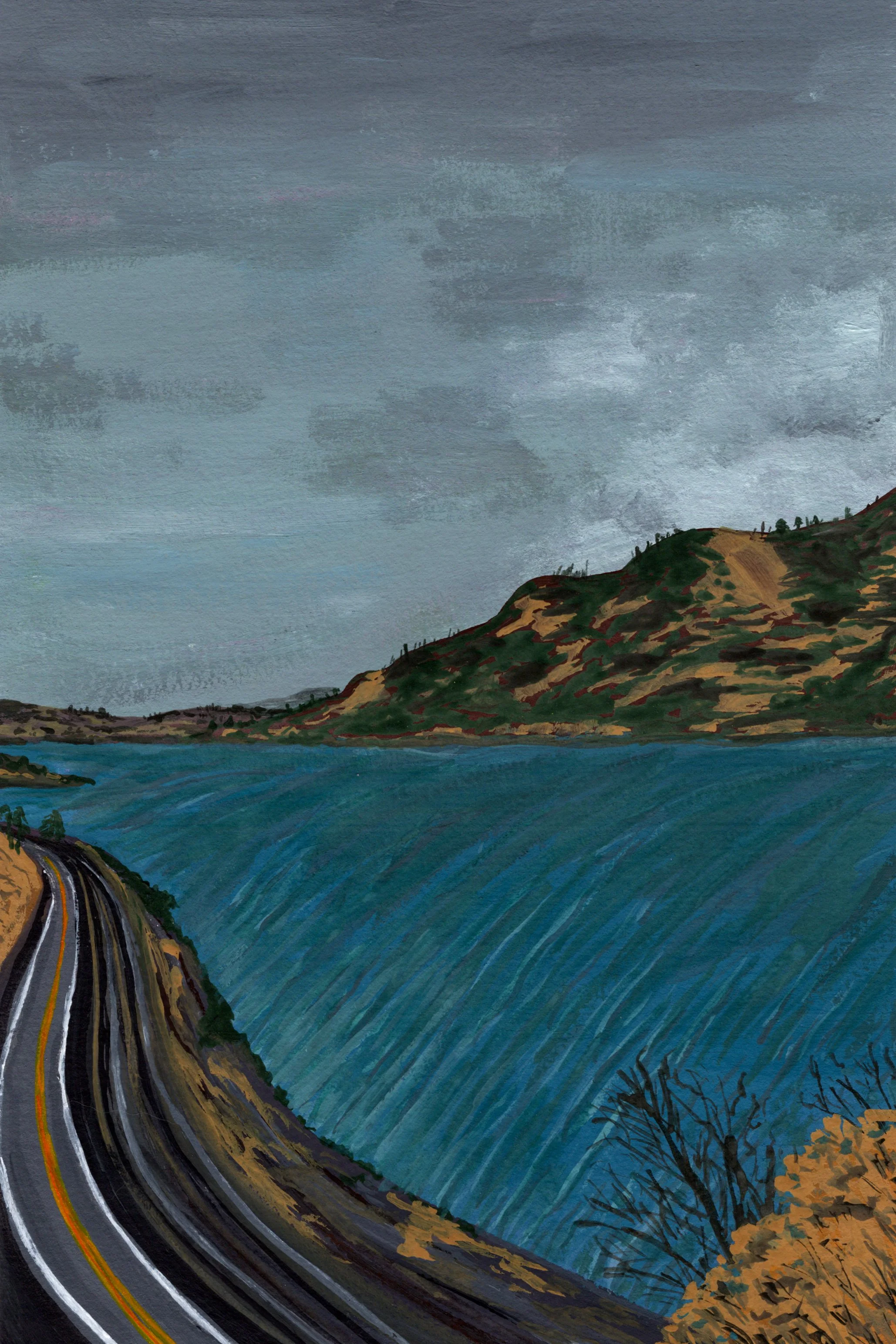 Day 22 - Stormy Winding Road