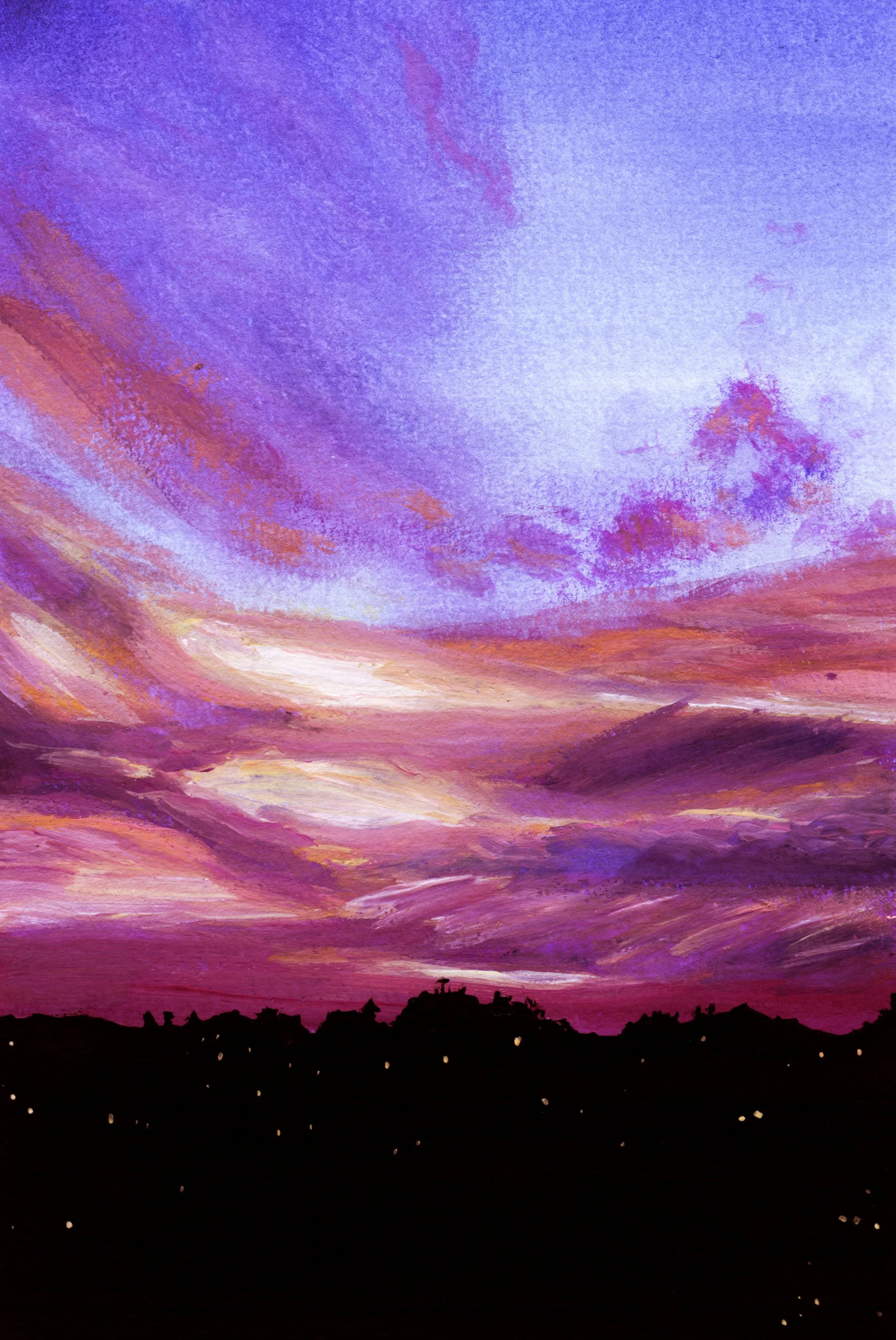 Day 20 - Hillside Sunset