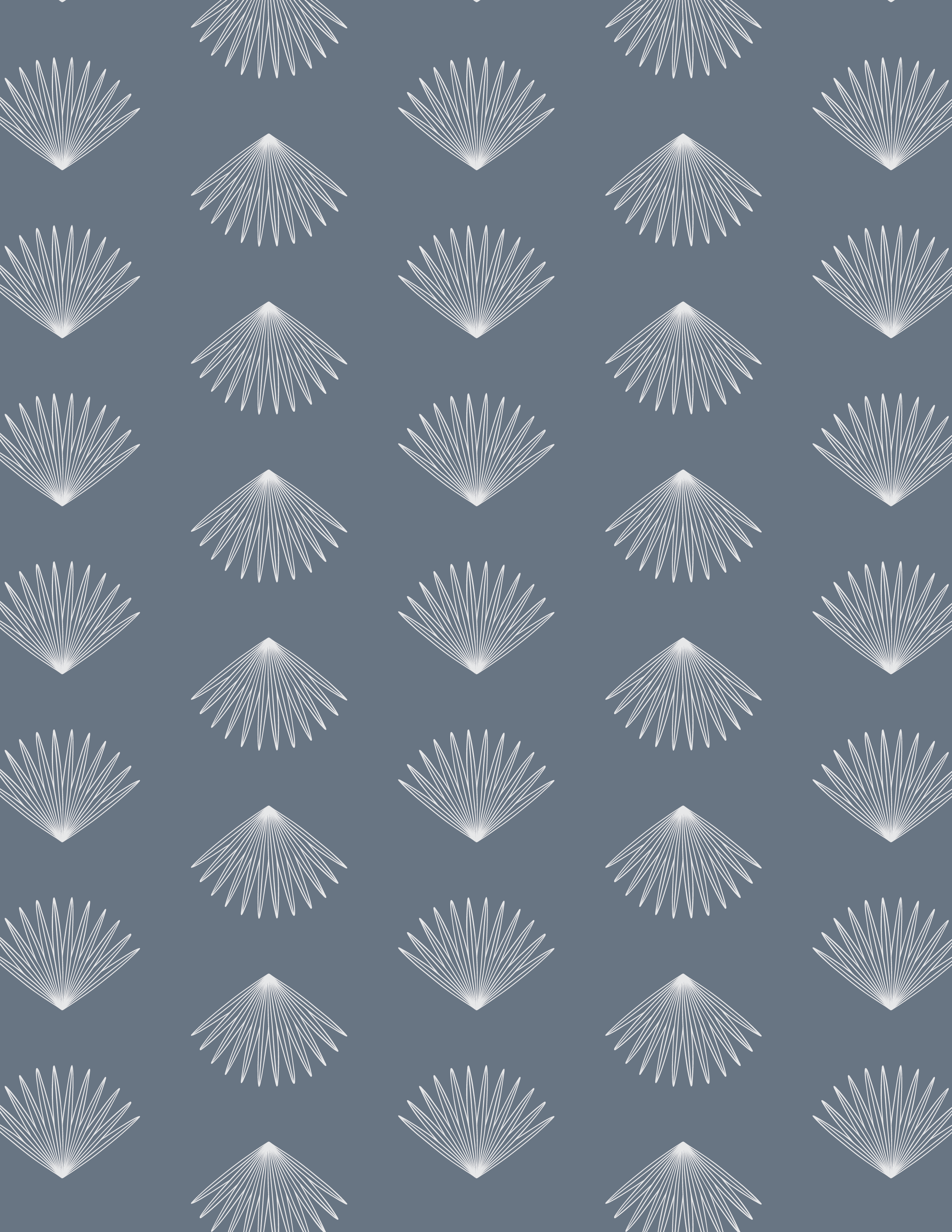 Bismarck Palm Blue