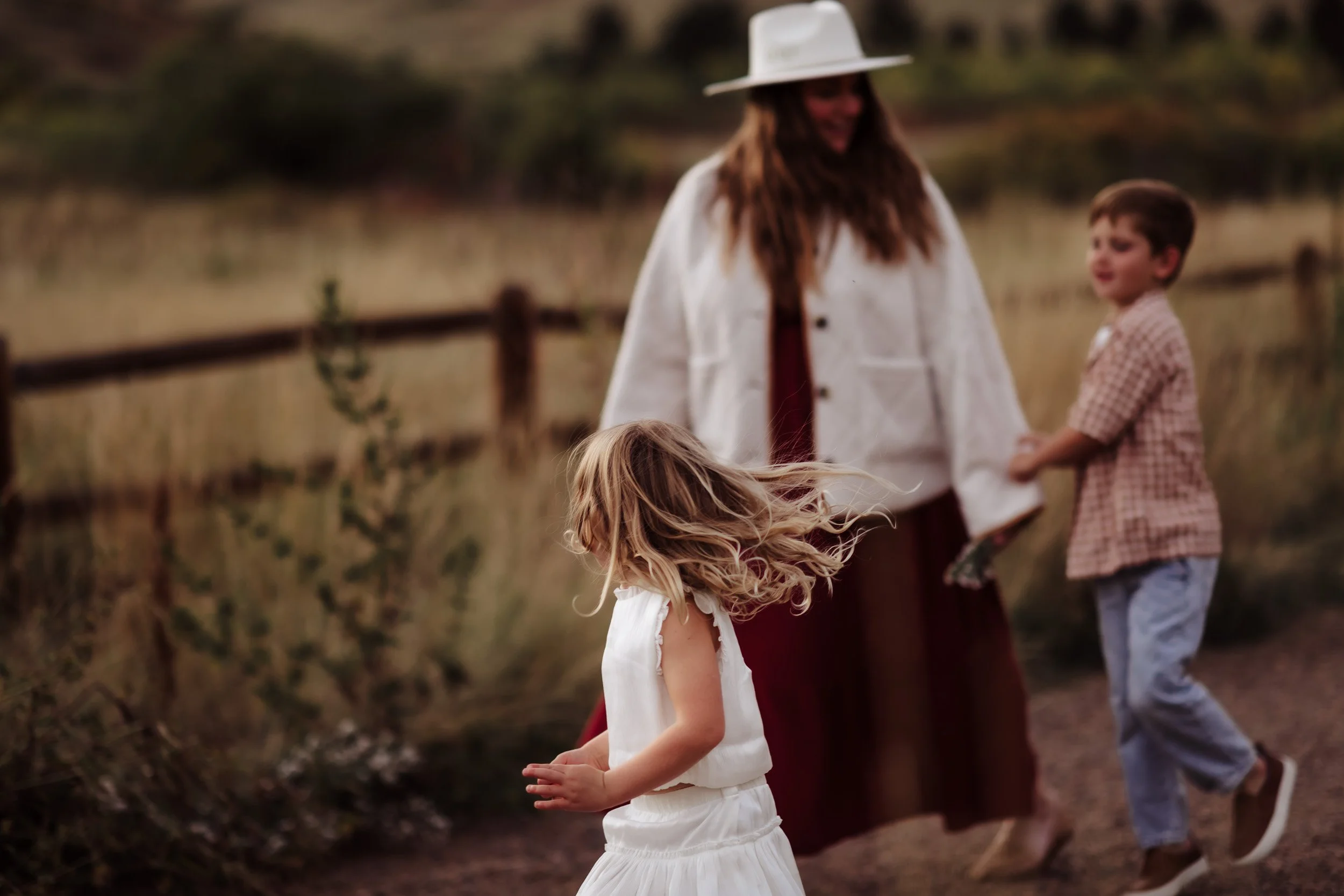 Early Fall Family Photos at South Mesa Trailhead | Boulder Family Photographer