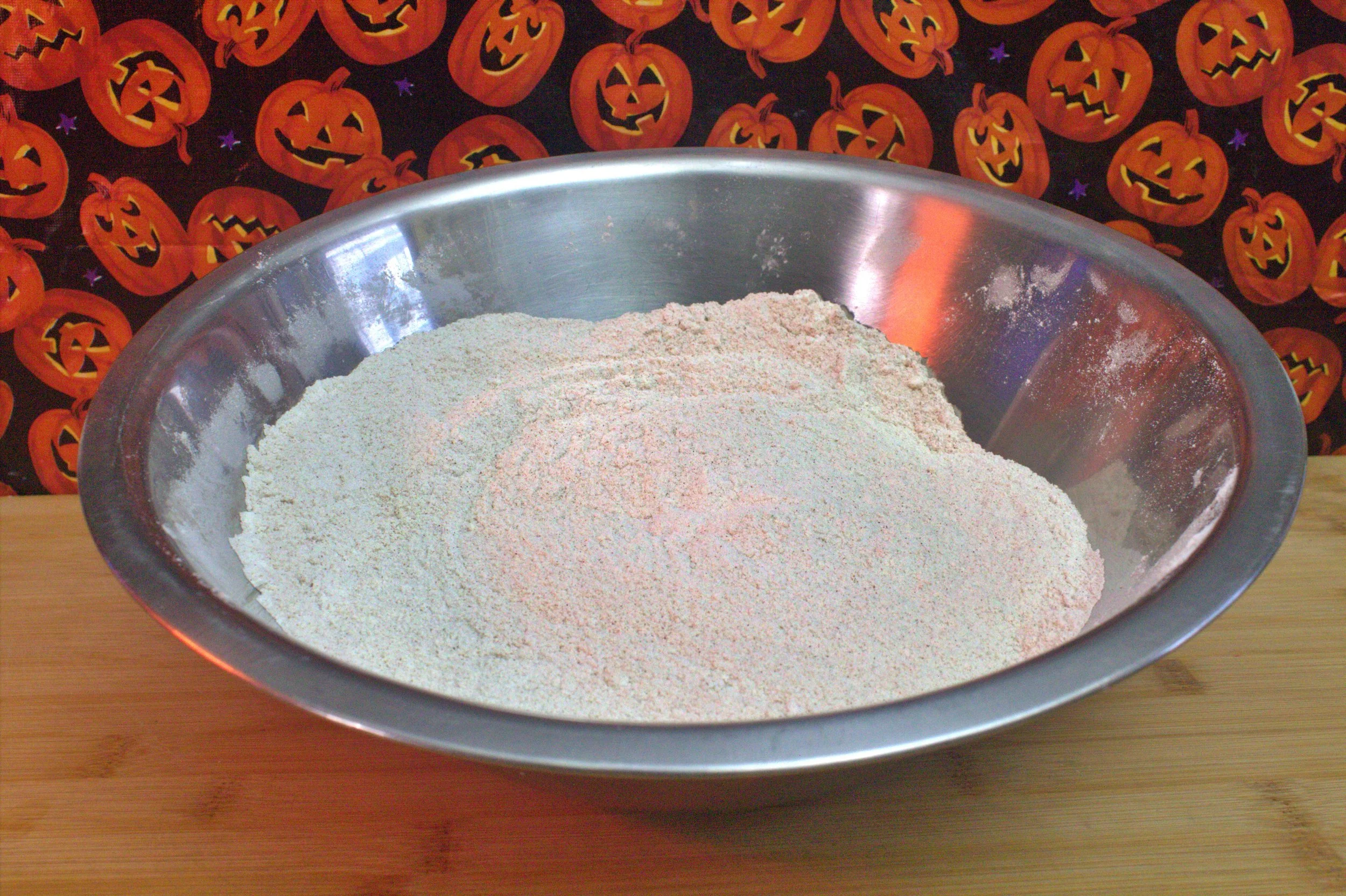 Pumpkin roll dry ingredients