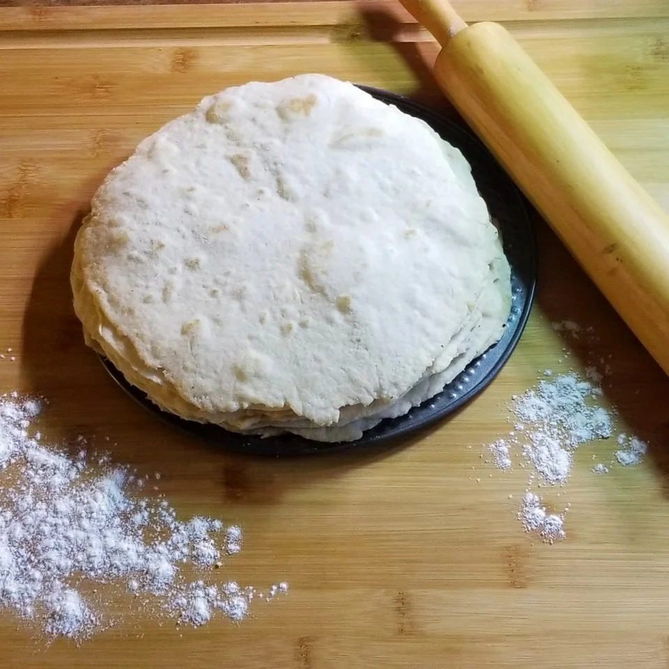 Homemade tortillas
