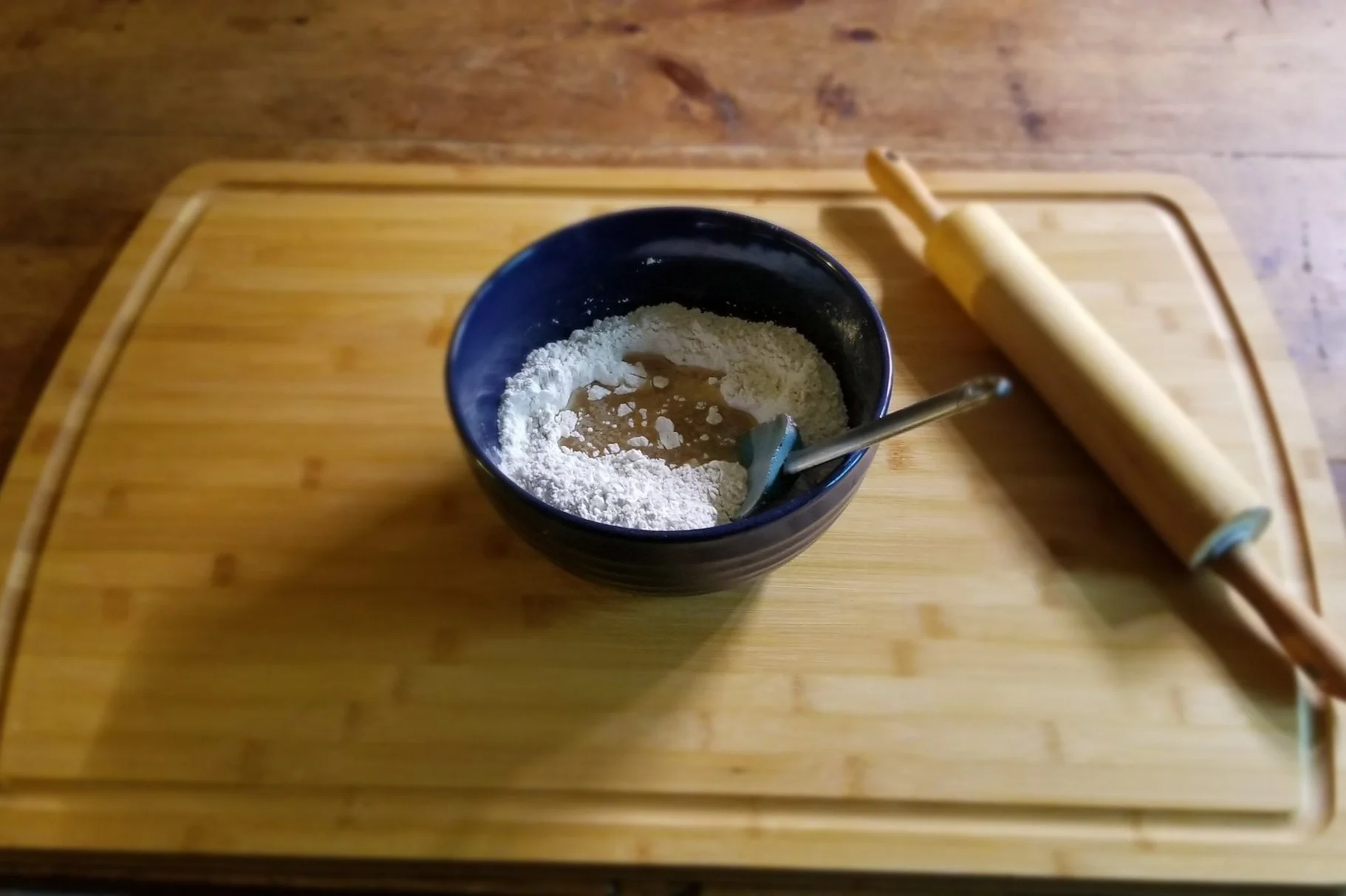 tortilla mixture