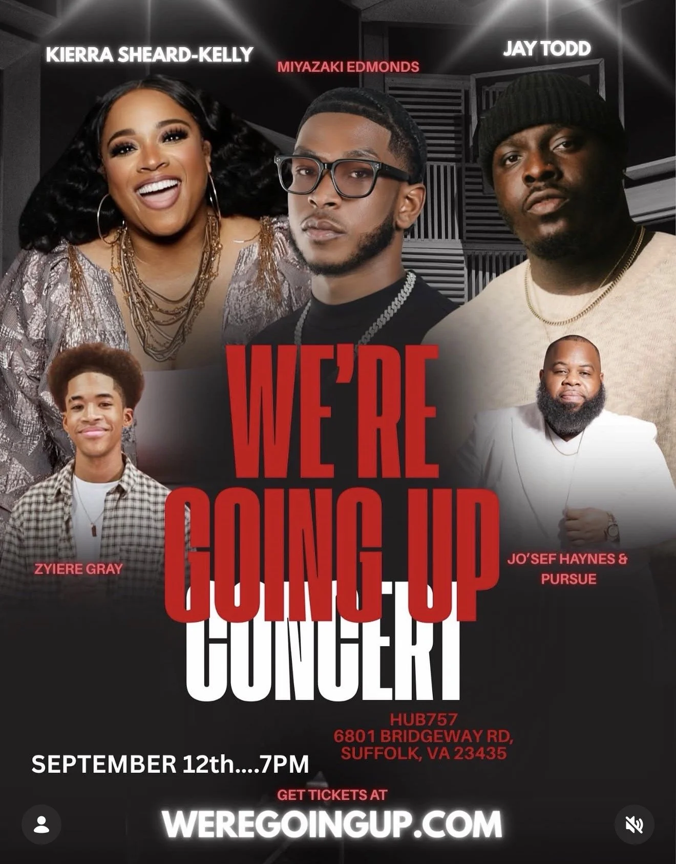 WE'RE GOING UP CONCERT 