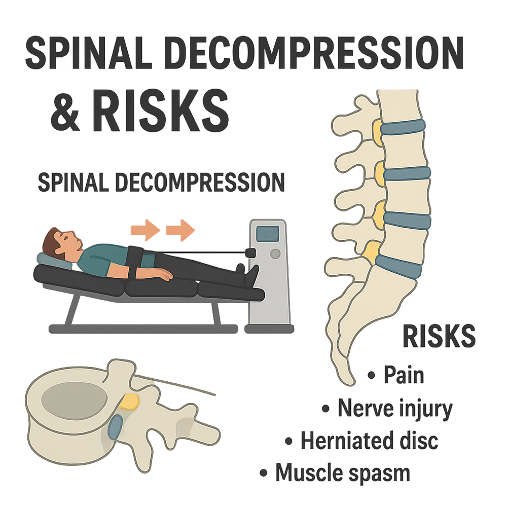 Lumbar Spinal Decompression Therapy: Risks and Benefits — MUV Therapy ...