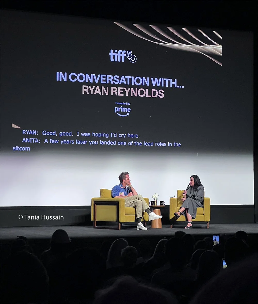 TIFF 50's In Conversation with Ryan Reynolds on Sept. 5, 2025 in Toronto, Ontario.