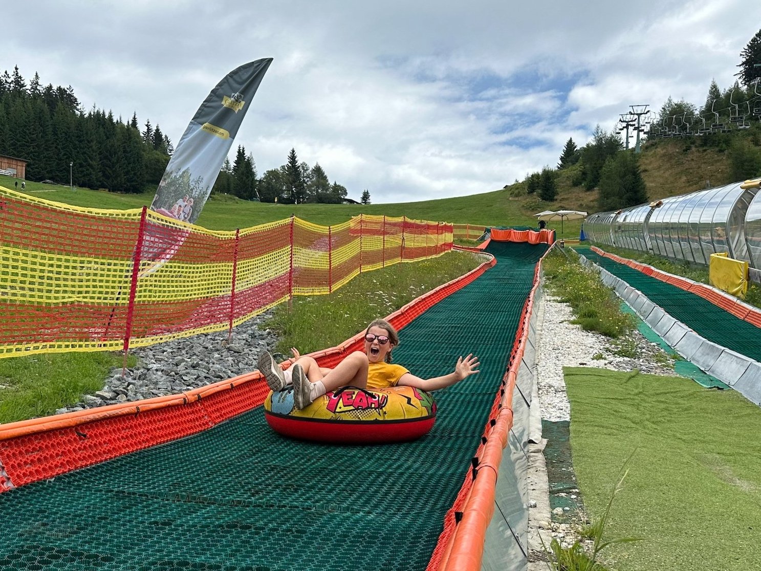 Sommer Tubing in Gerlitzen