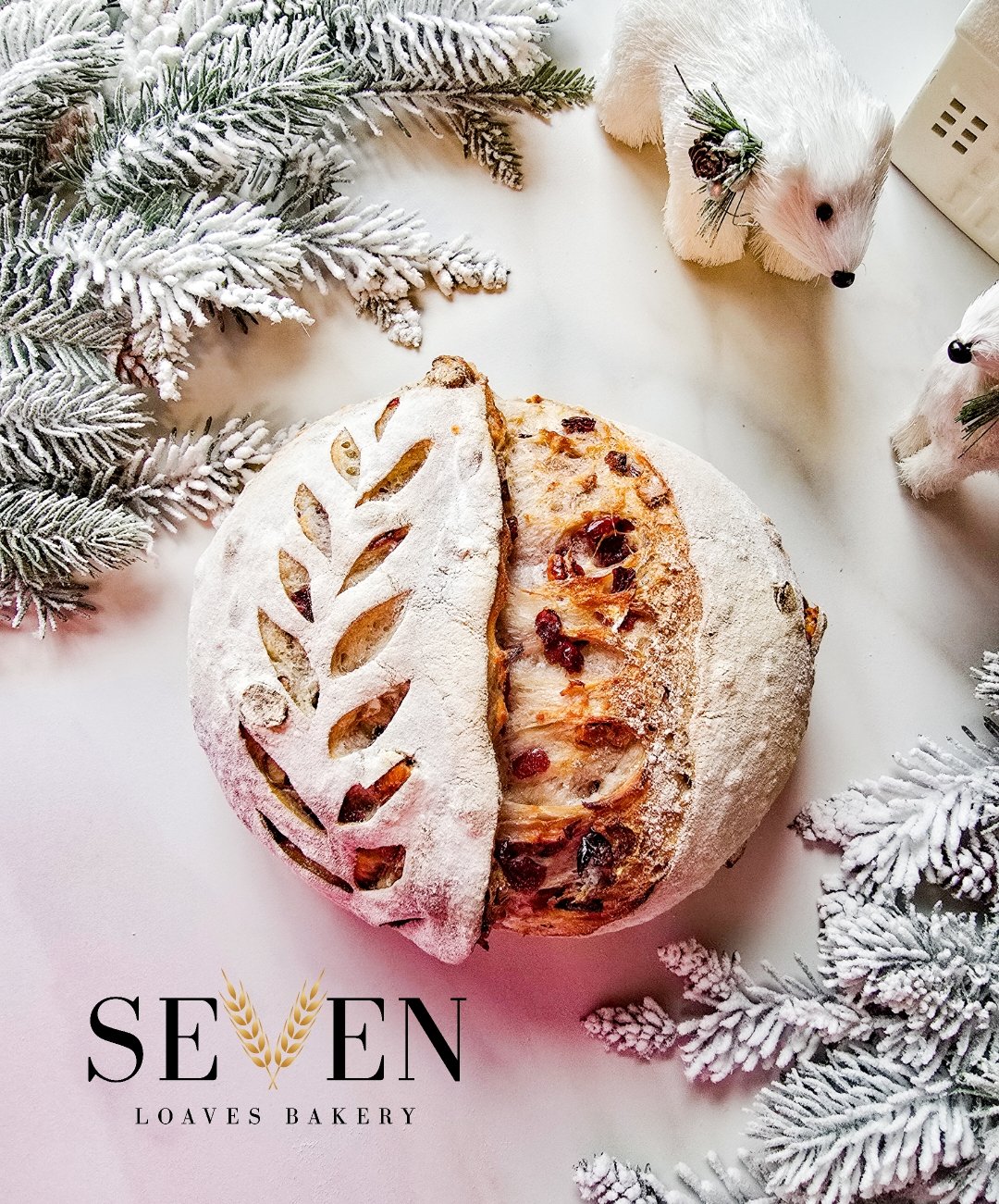 Cranberry Walnut Sourdough