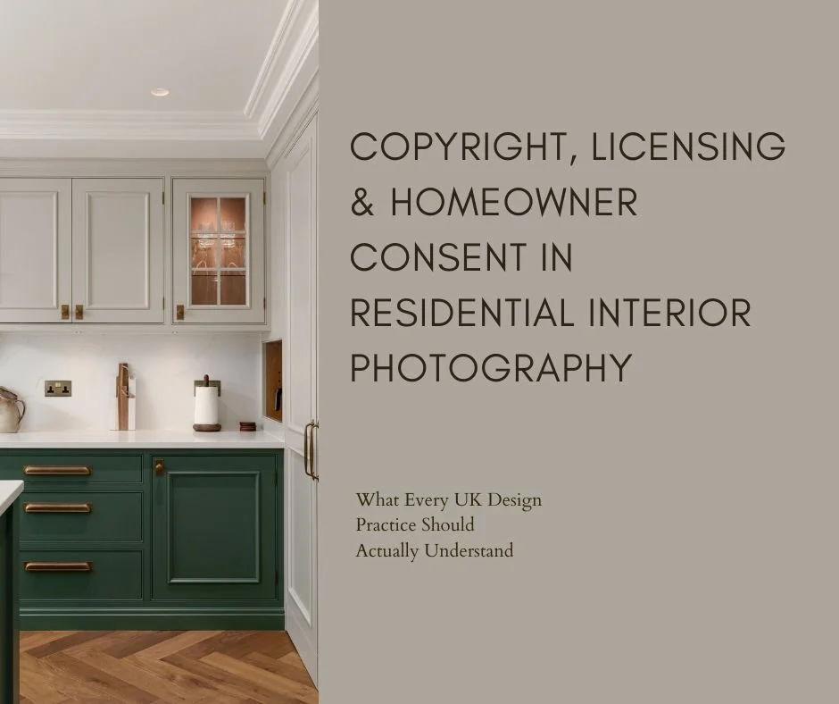 Copyright, Licensing &amp; Homeowner Consent in Residential Interior Photography
