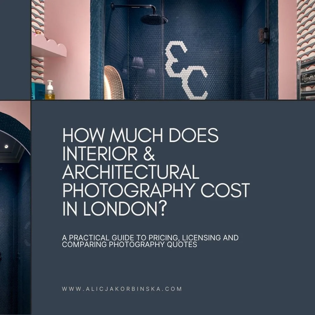 How Much Does Interior &amp; Architectural Photography Cost in London?