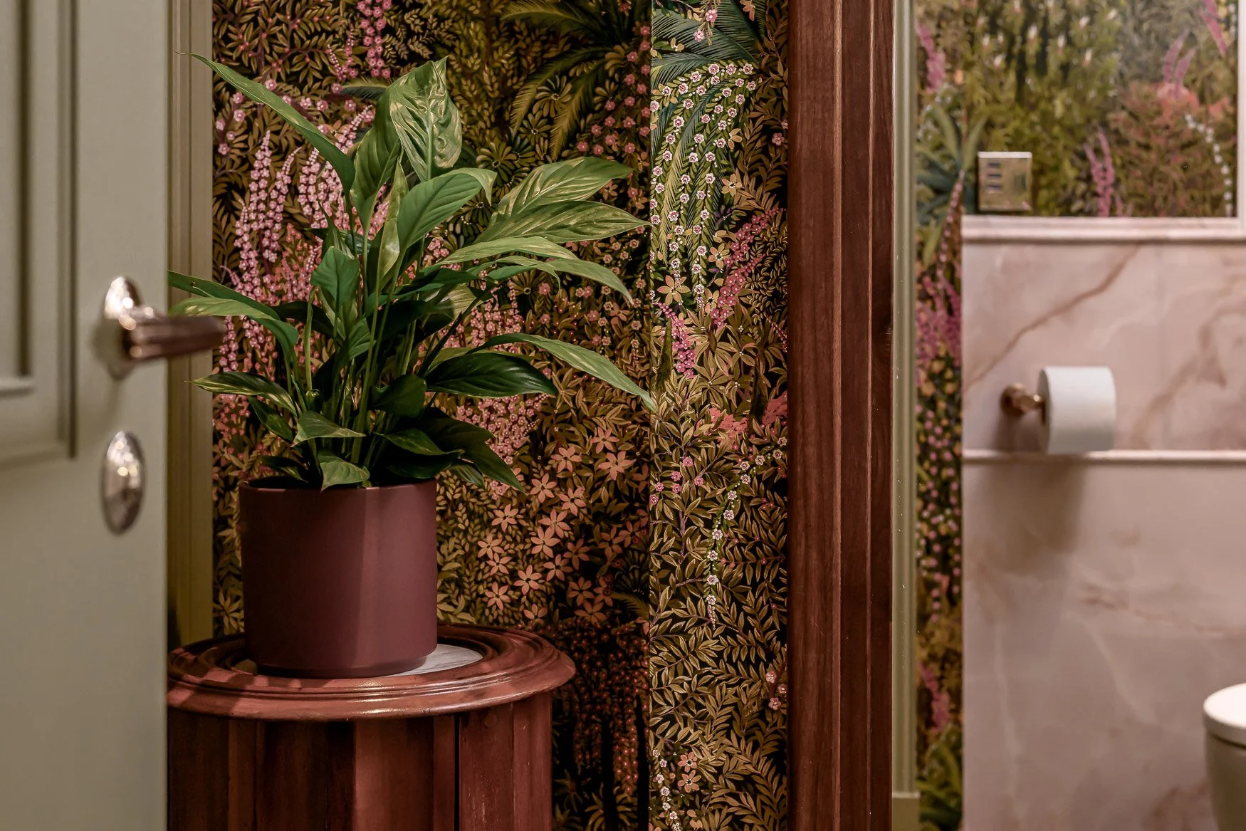 Small loo in Barnet renovated family home. 