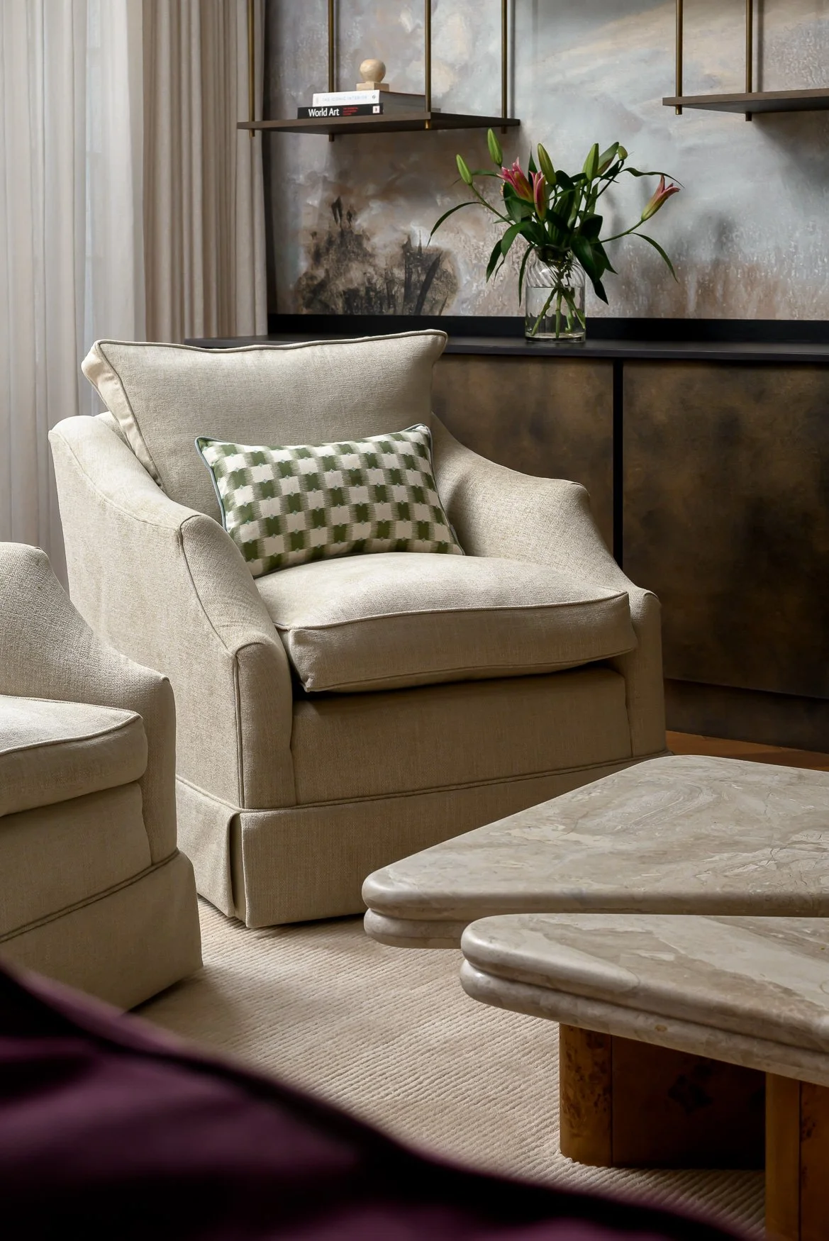 Full home interior design project in Barnet photographed for JAM Design Works.