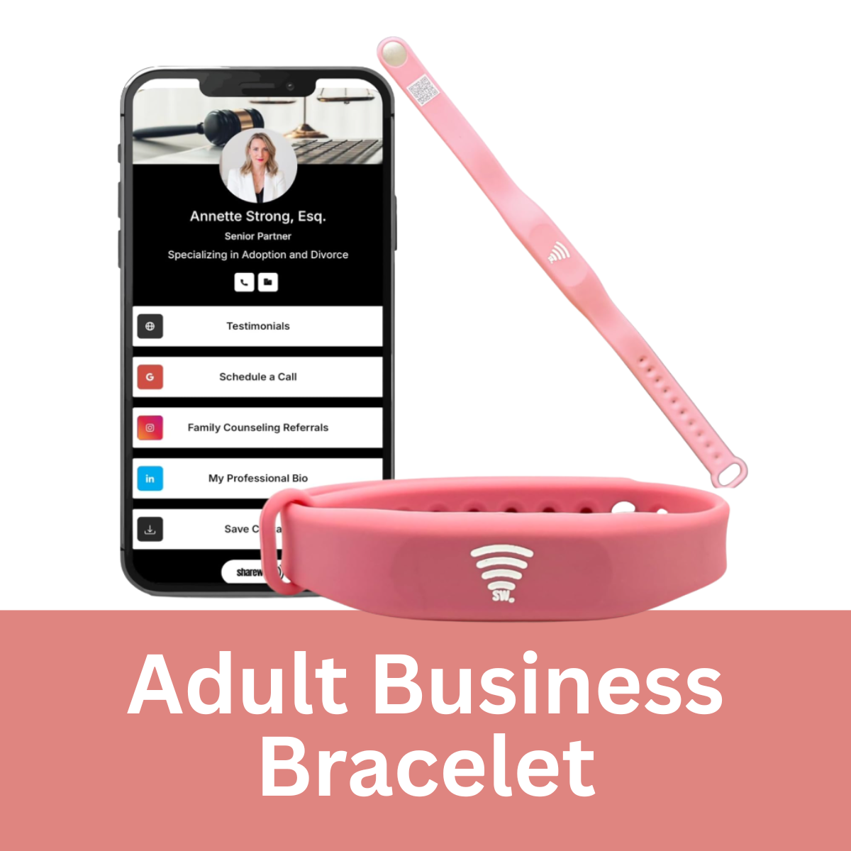 Adult Adjustable: Pink
