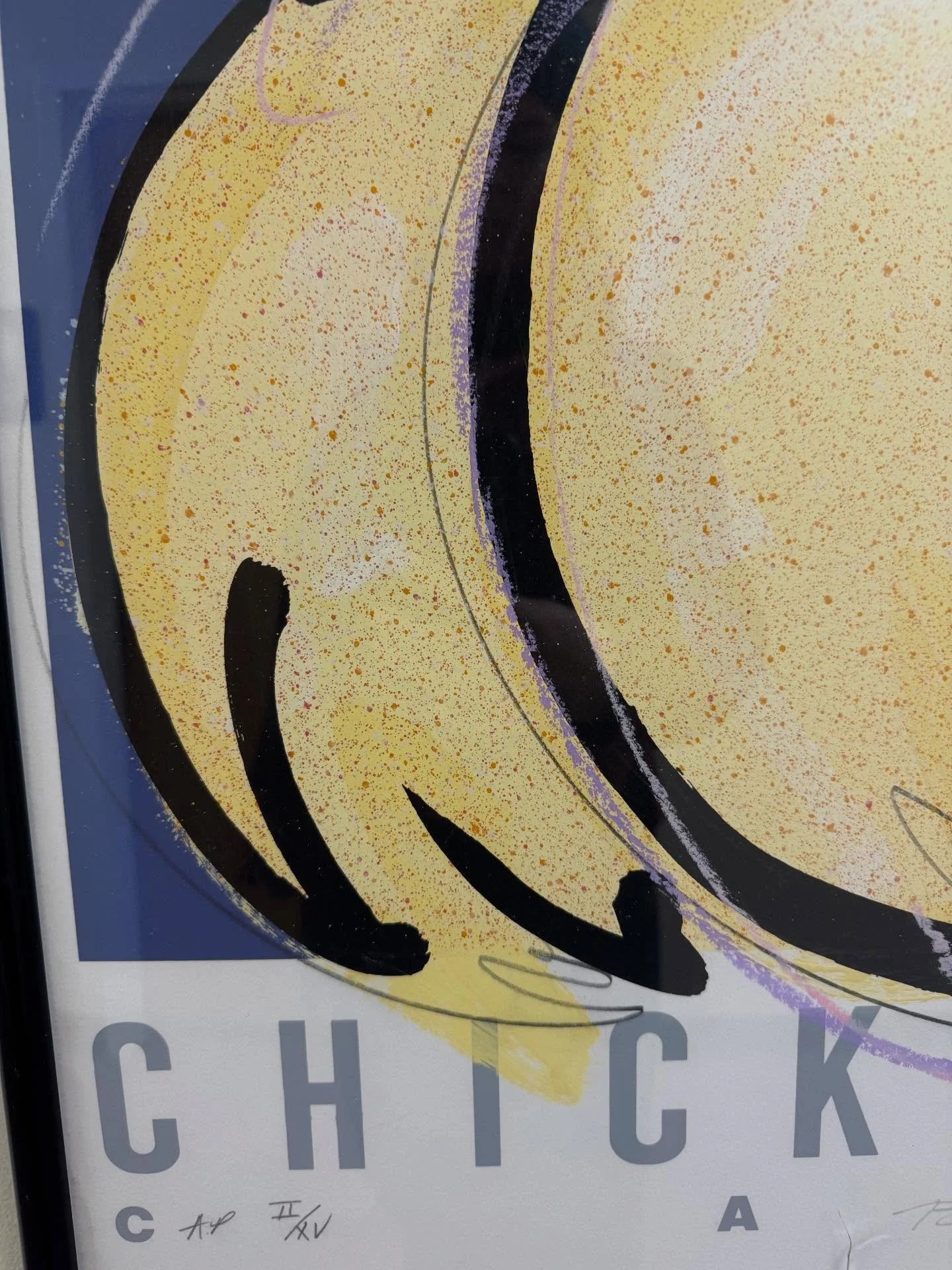 I came out into the hallway at my child&rsquo;s therapist&rsquo;s office and noticed this poster for the first time. Not sure if it&rsquo;s new but wow. That&rsquo;s quite a chicken.