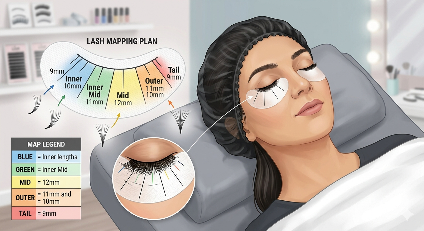 Why Custom Lash Mapping Is the Secret to Flawless Lash Extensions in Terre Haute