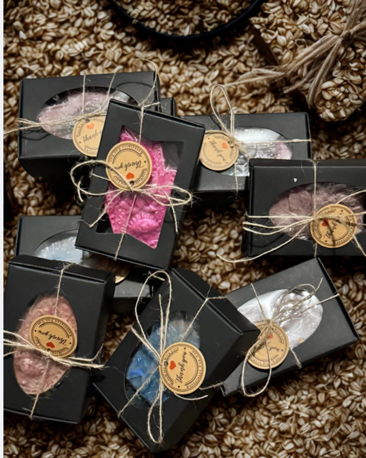 Oatmeal and Shea butter santal and coconut