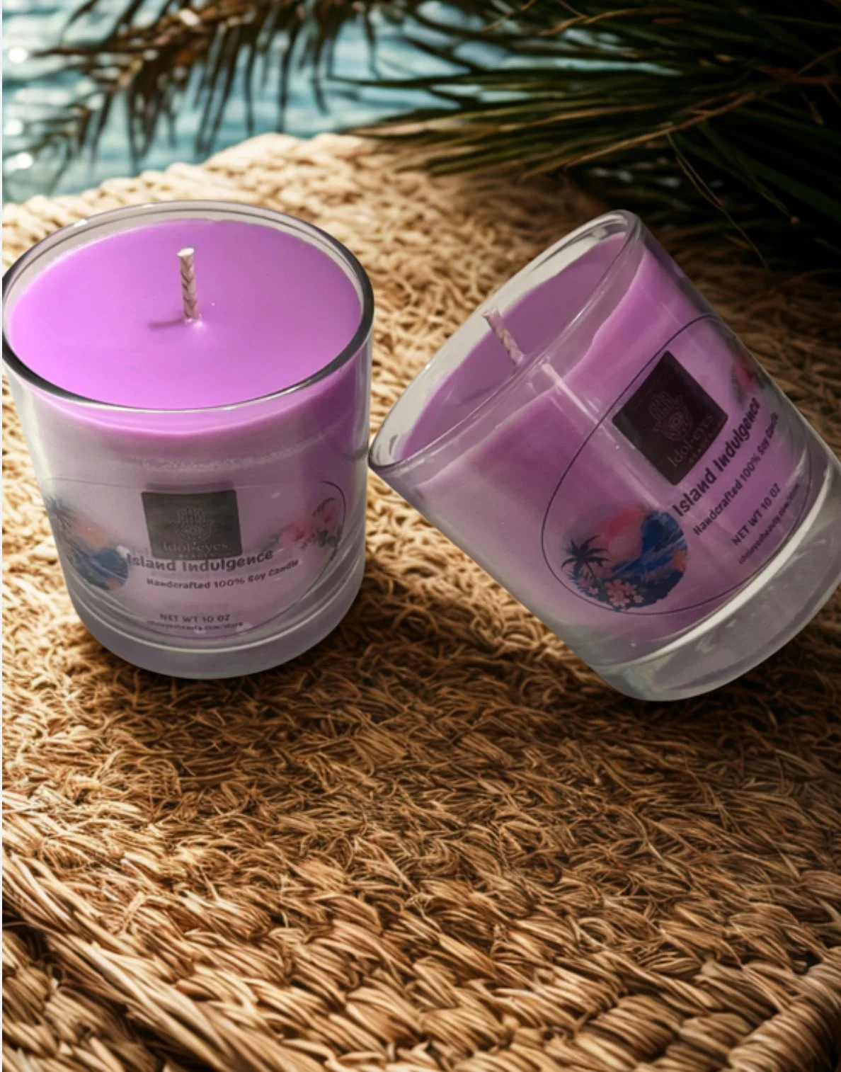 ✨ Purple Island Indulgence – Limited-Scent 10oz Candle