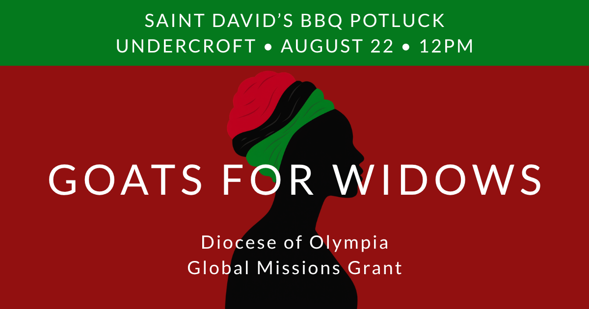 Goats for Widows Potluck
