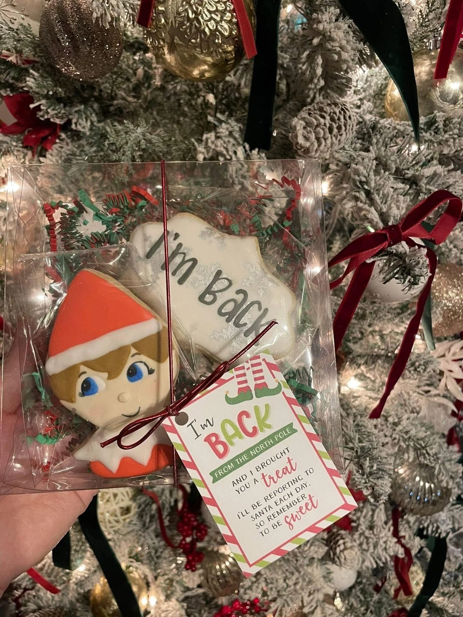 Extra Elf cookie