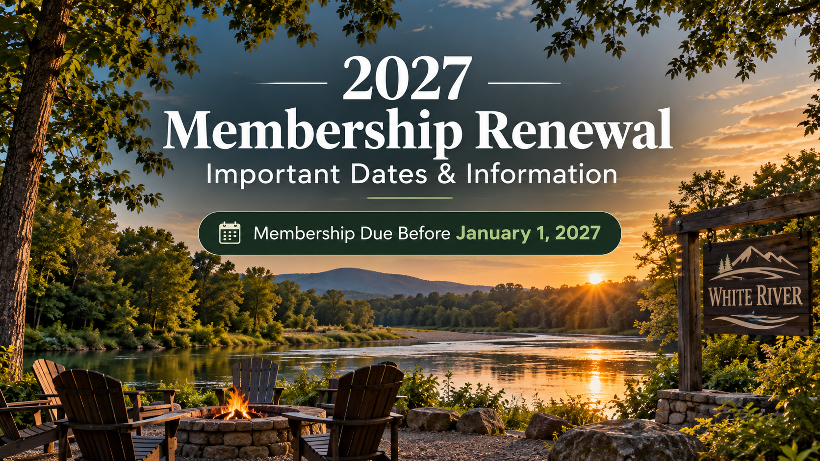 2027 Membership Information and Important Dates