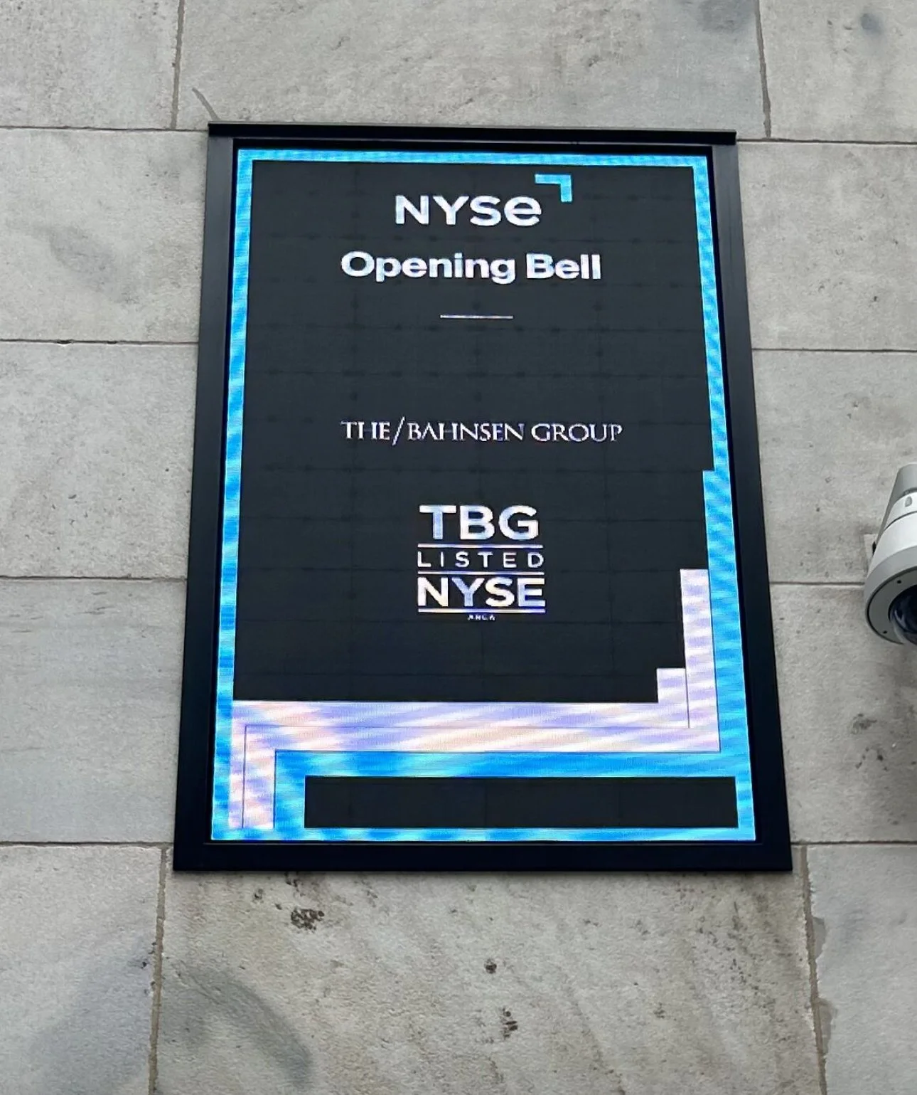Rang the NYSE Bell