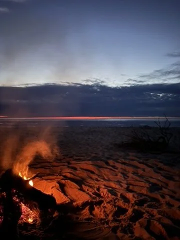 Birthday Camping in Glenn Arbor