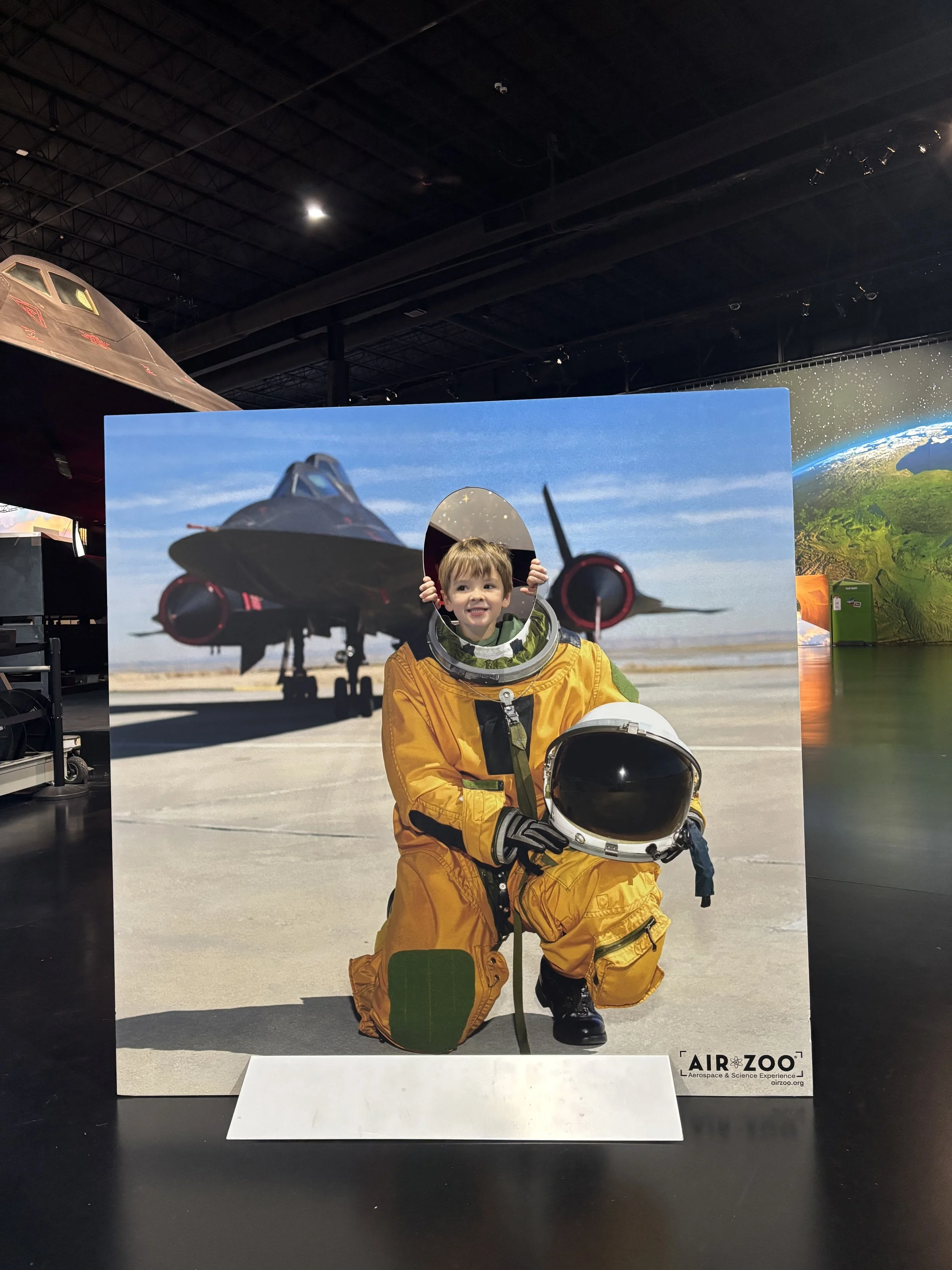 A Day with Nana at the Air-Zoo