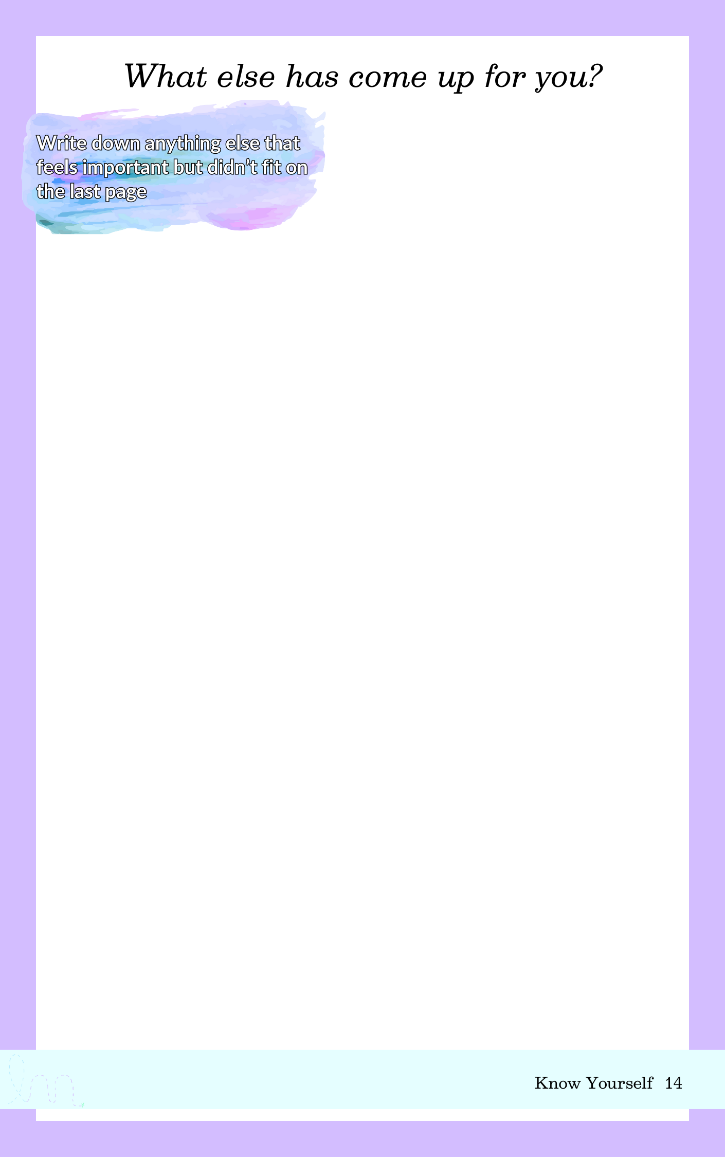 What else has come up for you.png