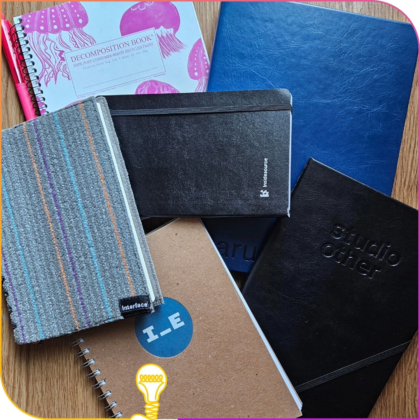 It's National Notebook Day! As designers, notebooks are integral to our day-to-day tasks, whether for notes from a meeting or a sketch of an idea. We're so grateful that so many of our partners choose notebooks as swag!
.
#notebook #nationalnotebookd