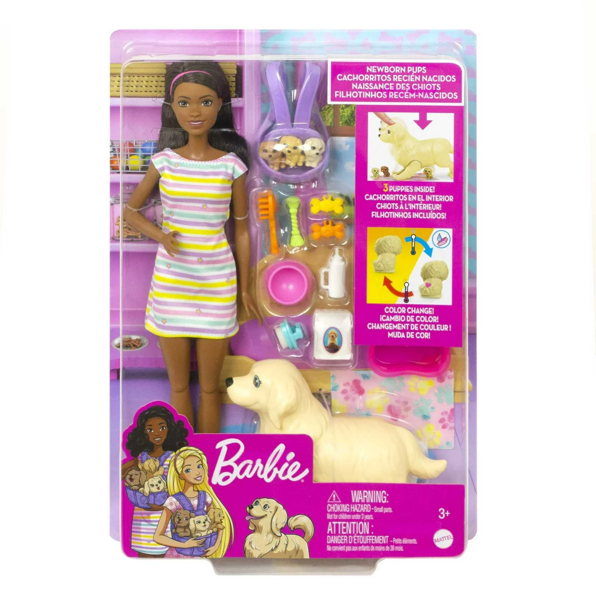 Barbie Pets Doll & Newborn Pups IIII.webp