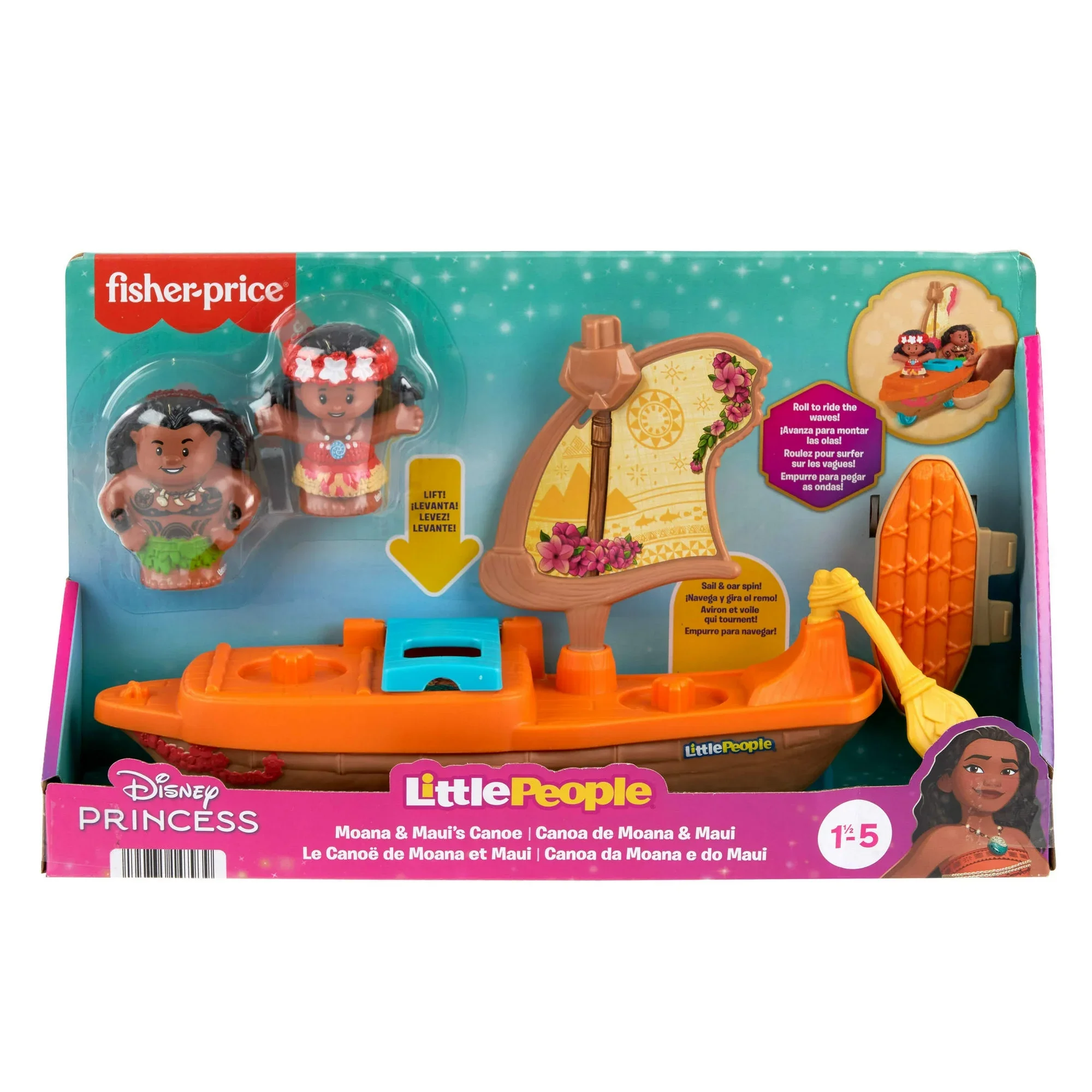 Little People Disney Moana Boat Playset