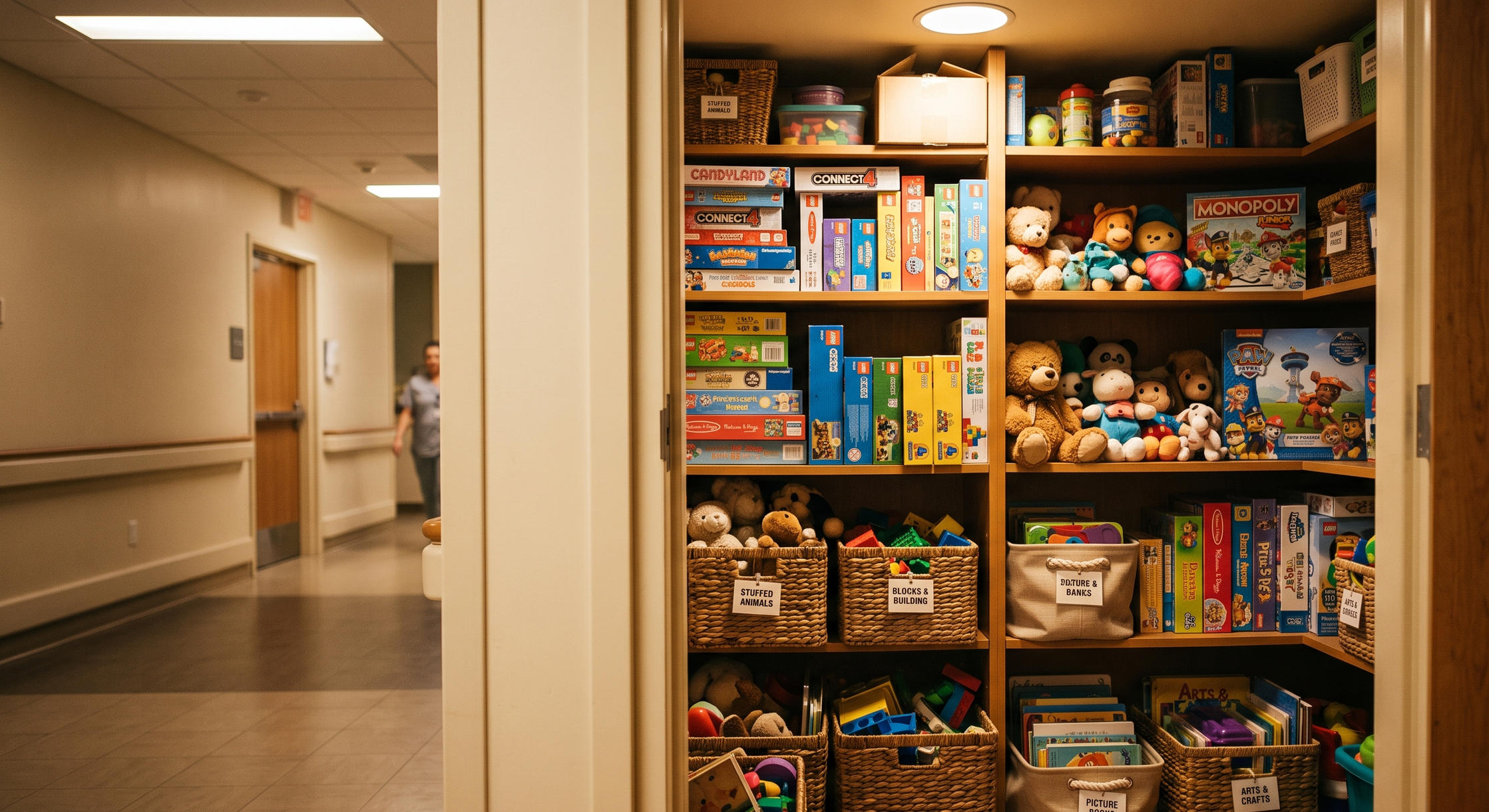 A Walk Through a Hospital Toy Closet