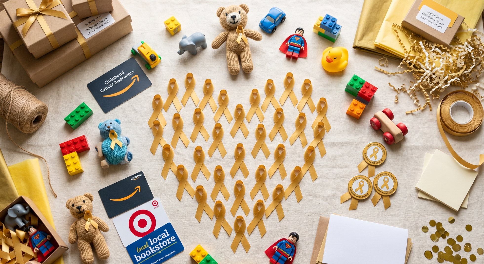 The Gold Ribbon Gift Guide: 15 Ways to Support Children in Cancer Treatment During CCAM