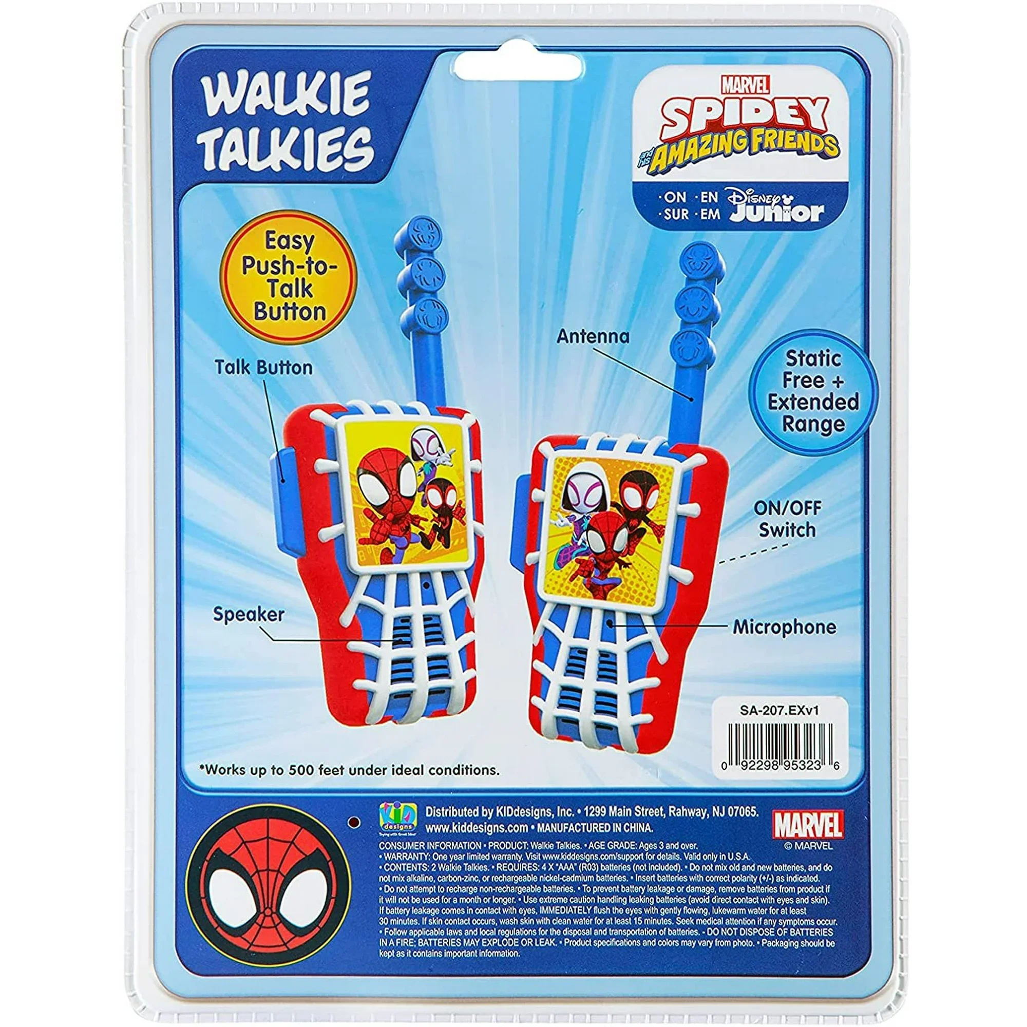 Spidey Walkie Talkies Spy Gear 4.webp