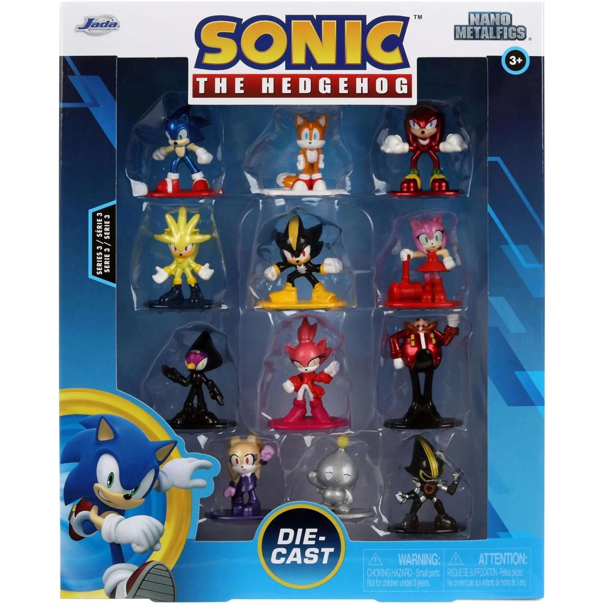 Sonic Nano Metalfigs Series 3 Die-Cast 12-Pack (Jada) 1.webp