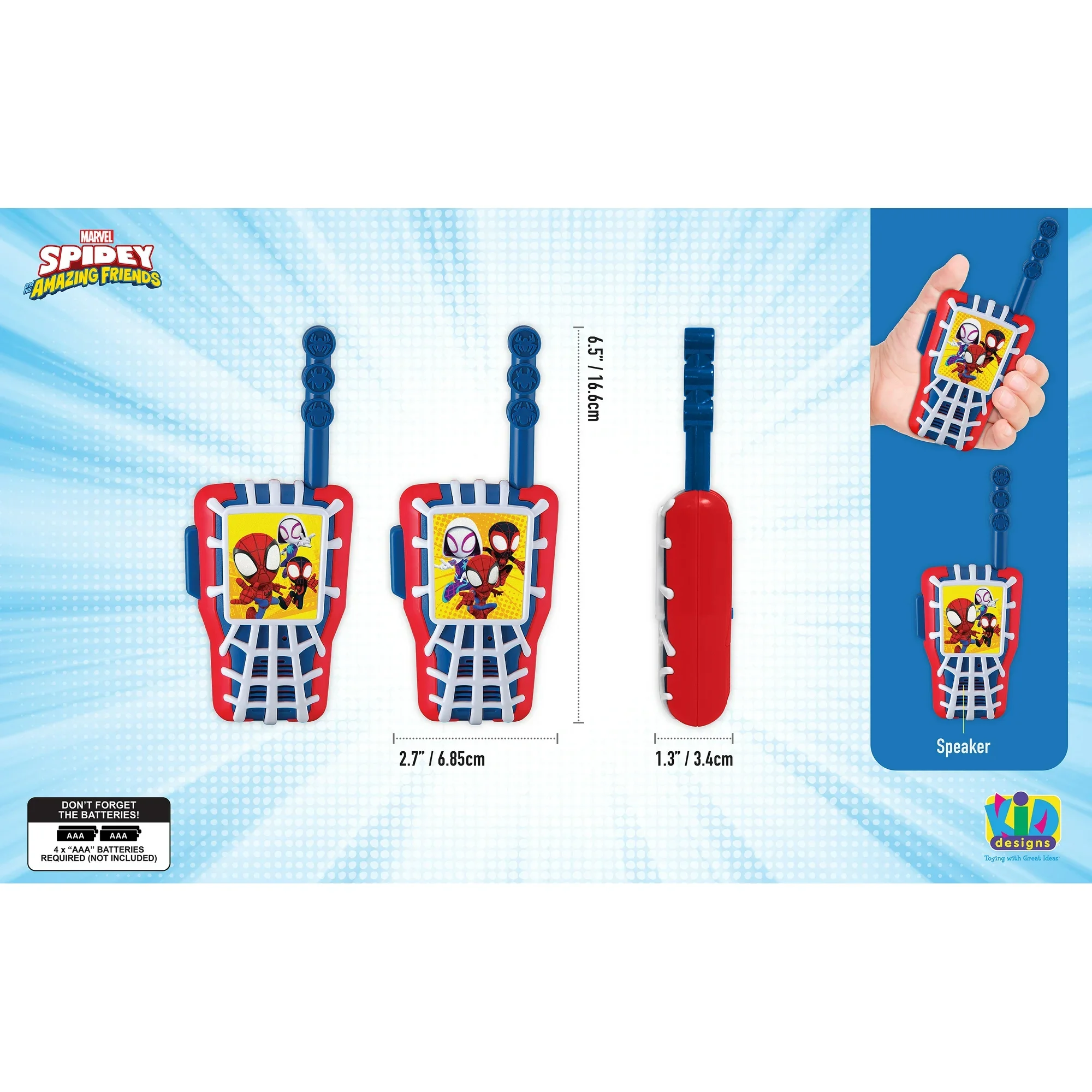 Spidey Walkie Talkies Spy Gear 10.webp