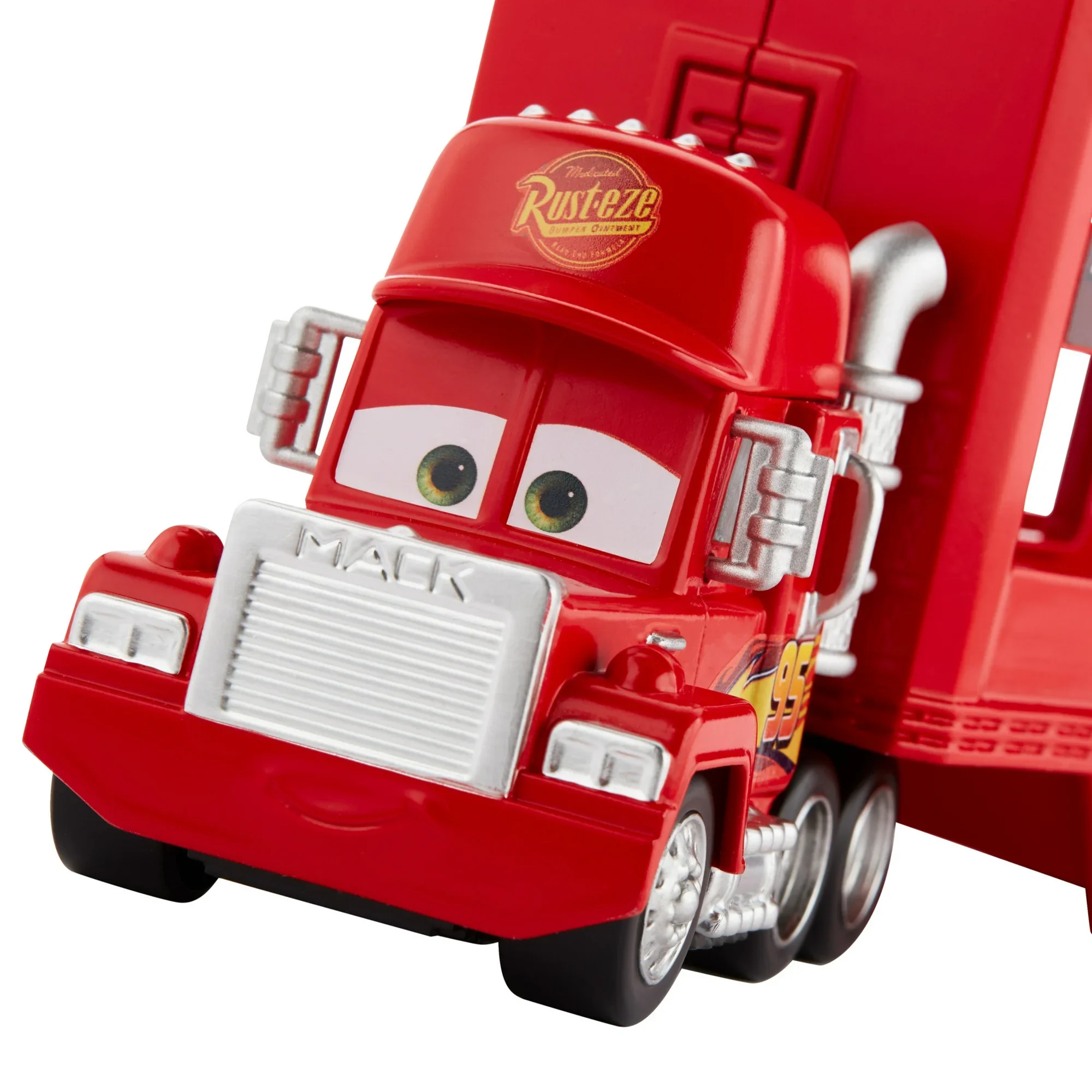 Disney Pixar Cars Mini Racers Mack Transporter 2.webp