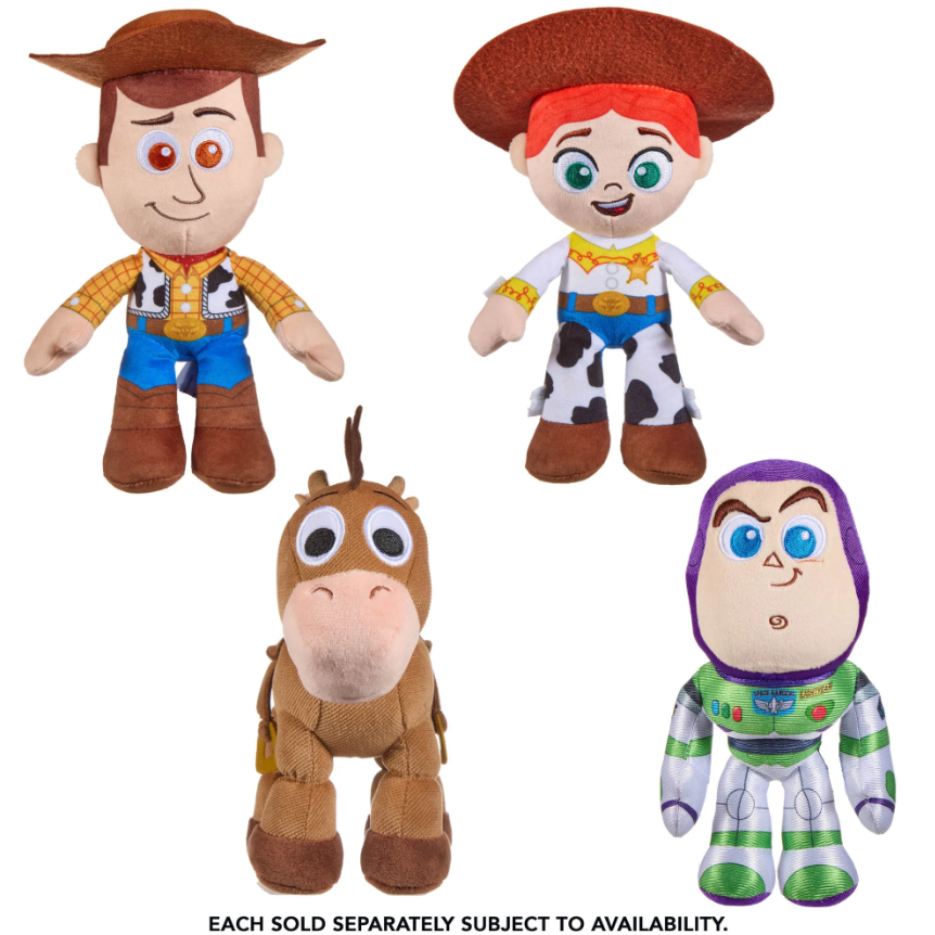 Disney and Pixar Toy Story 5 Character Plush Toys