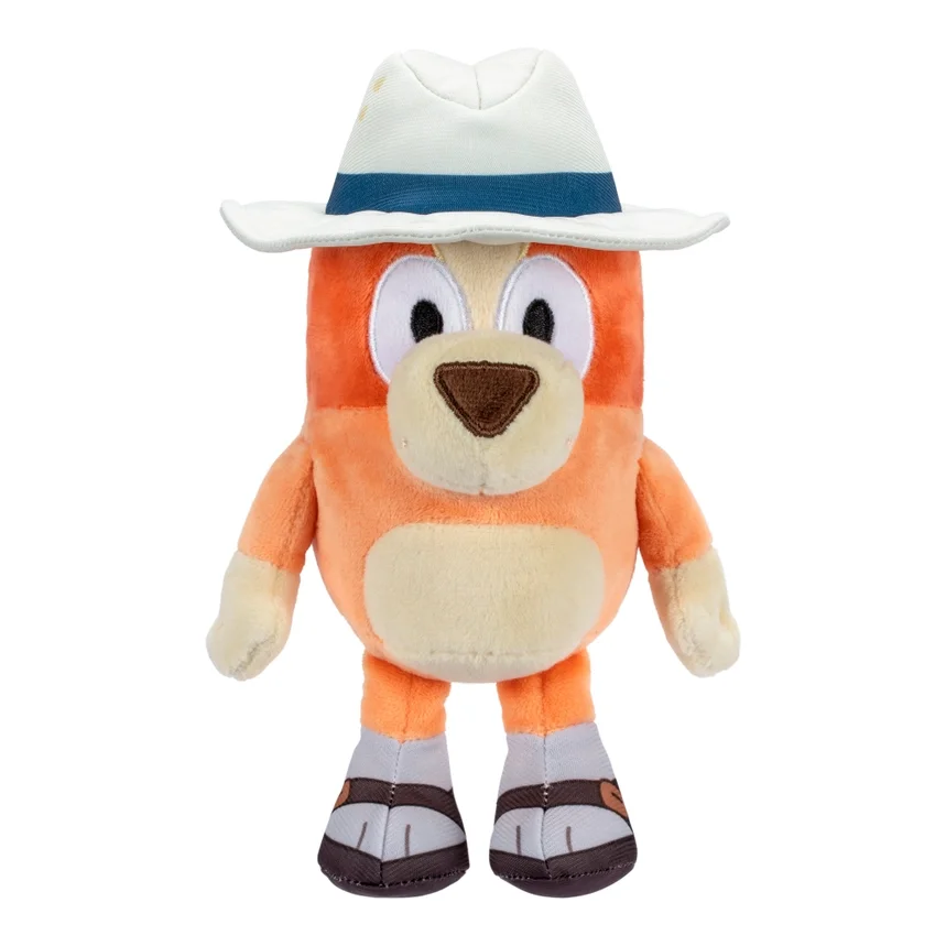 Bluey Friends Mini Plush – Bingo (Safari Hat)