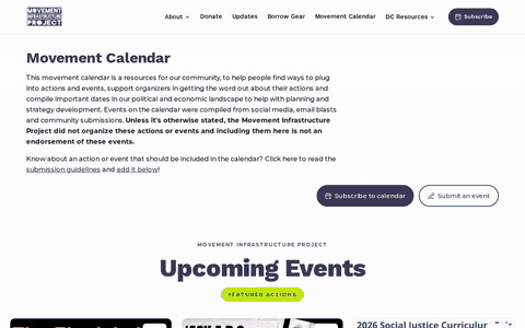 Our New Movement Calendar Updates Itself!