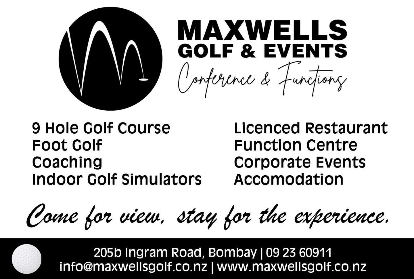 Check out the course that we film Break 28 sponsored by Titleist at! www.maxwellsgolf.co.nz #maxwellsgolf #maxwellsgolfretreat #titleist