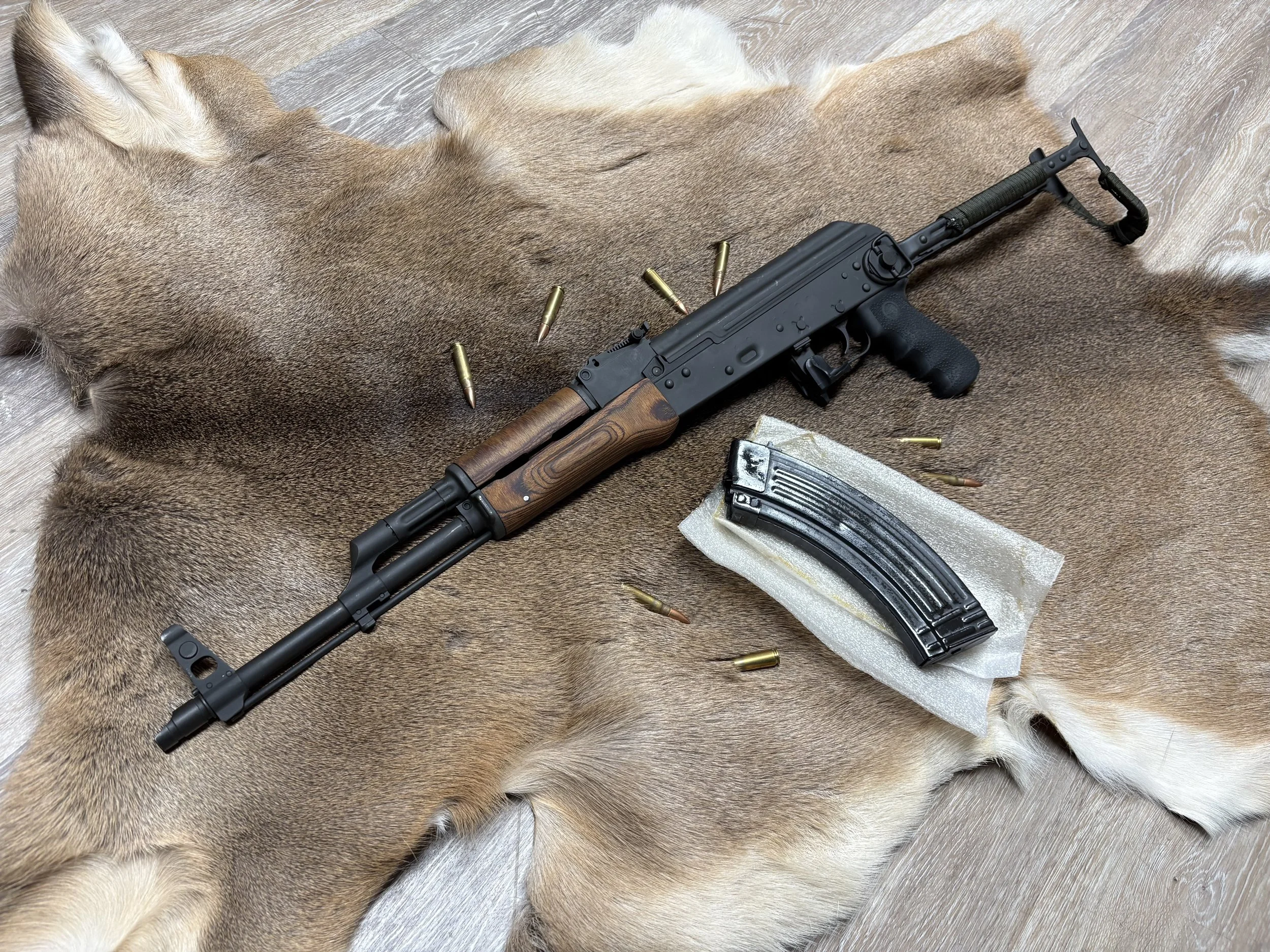 Century Arms AKMS 7.62x39 factory box 1 mag consignment