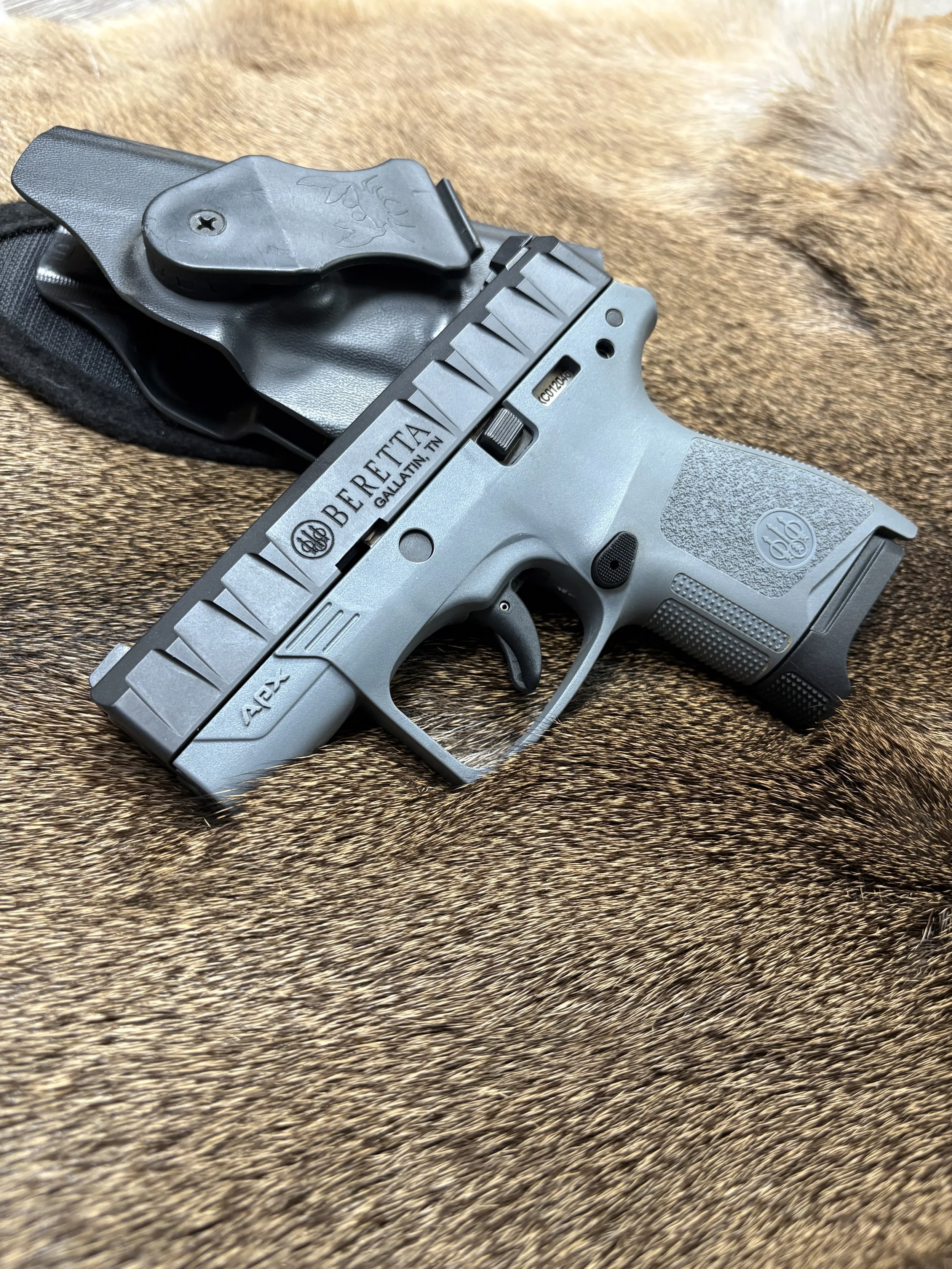 Beretta APX 9mm used no box with holster